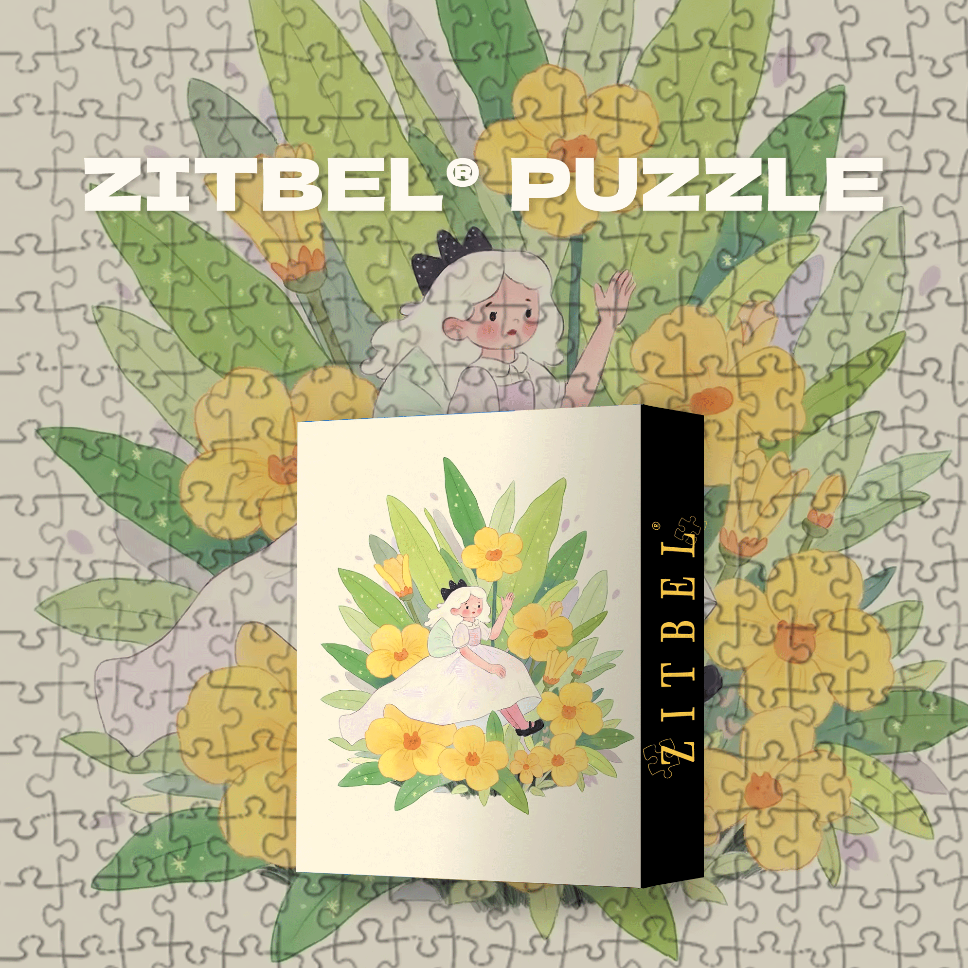 Plant-themed Mood 500pcs/1000pcs Jigsaw Puzzle, Scratch-Resistant, Interactive Family Game & Brain-Boosting DIY Decor, Perfect for Halloween, Christmas & New Year Gifts, Family Puzzle Game