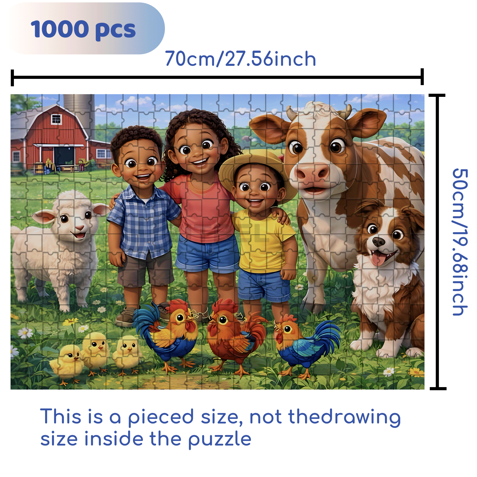 Peanuts and Painted Eggs 500pcs/1000pcs Jigsaw Puzzle, Scratch-Resistant, Interactive Family Game & Brain-Boosting DIY Decor, Perfect for Halloween, Christmas & New Year Gifts, Family Puzzle Game