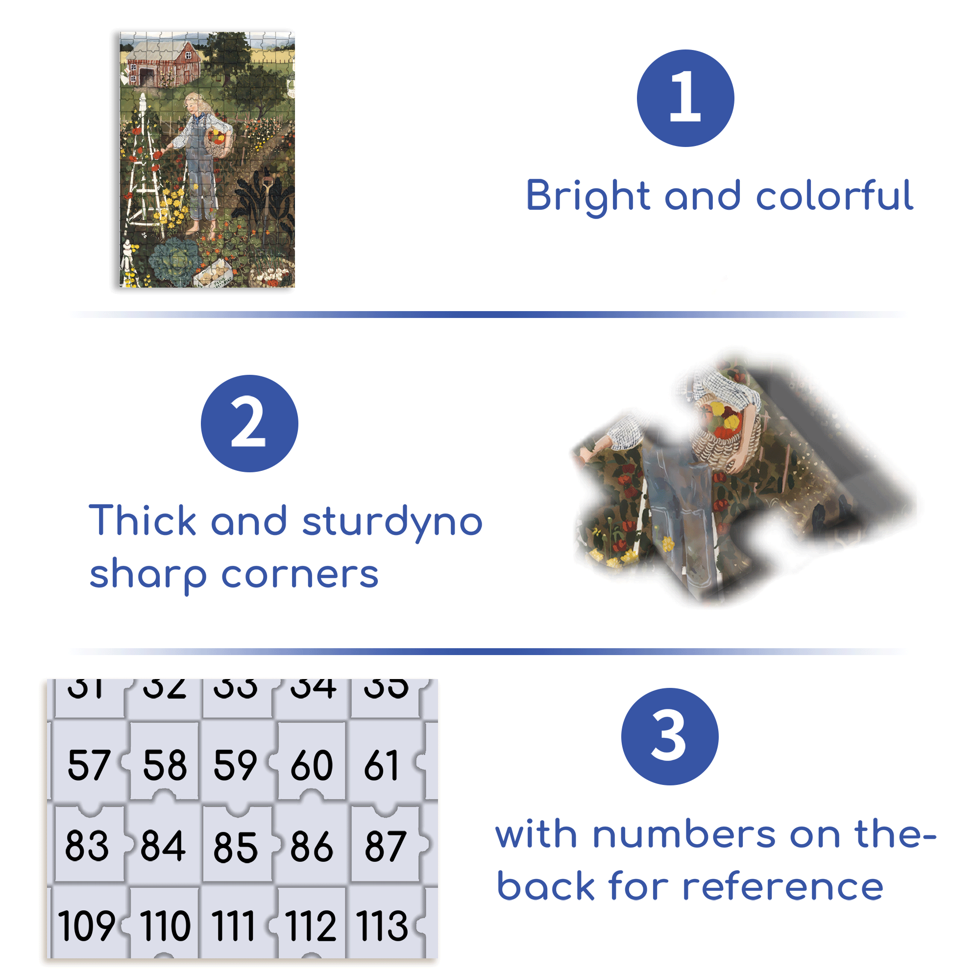 Market Gardner 500pcs/1000pcs Jigsaw Puzzle, Scratch-Resistant, Interactive Family Game & Brain-Boosting DIY Decor, Perfect for Halloween, Christmas & New Year Gifts, Family Puzzle Game