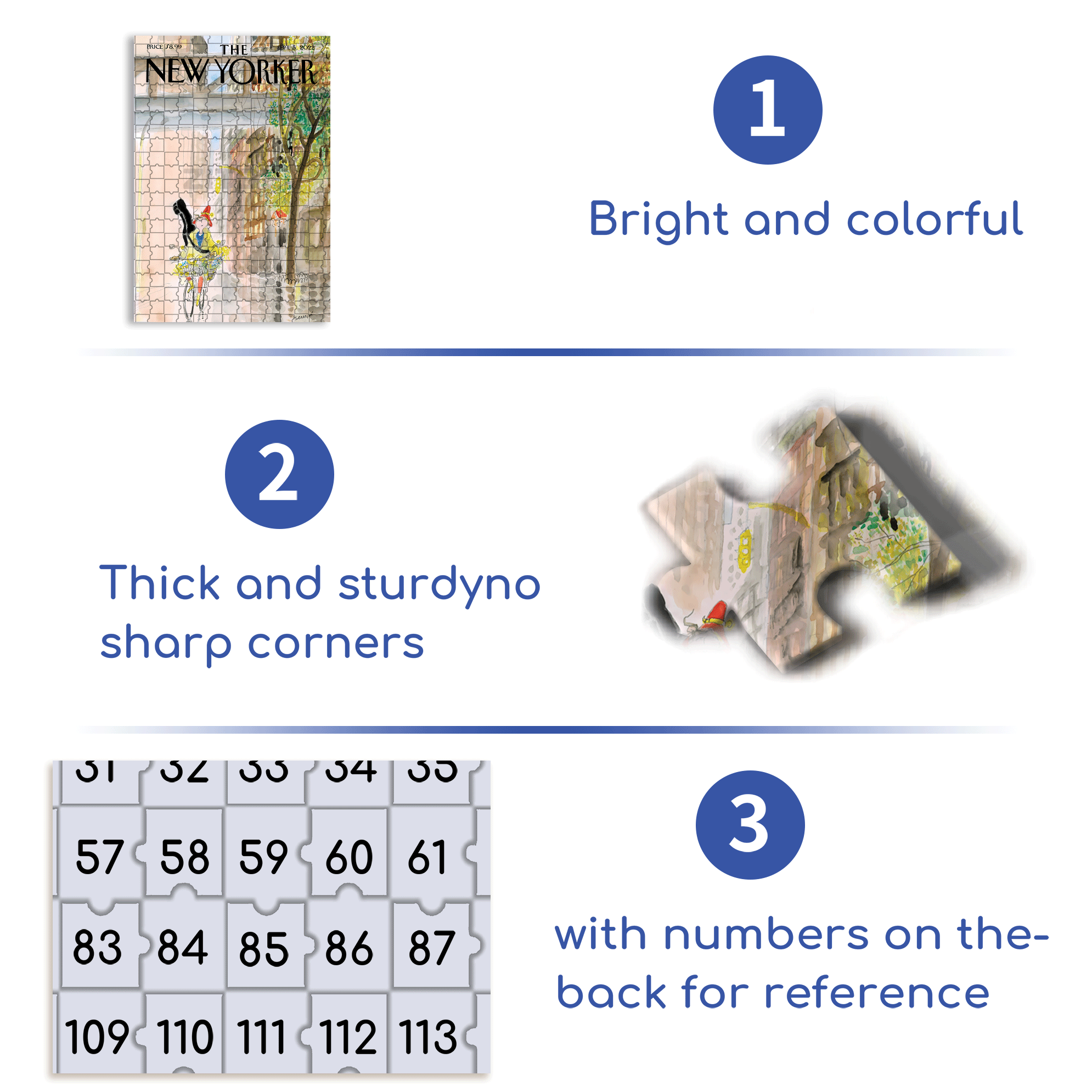 Morning Music 500pcs/1000pcs Jigsaw Puzzle, Scratch-Resistant, Interactive Family Game & Brain-Boosting DIY Decor, Perfect for Halloween, Christmas & New Year Gifts, Family Puzzle Game