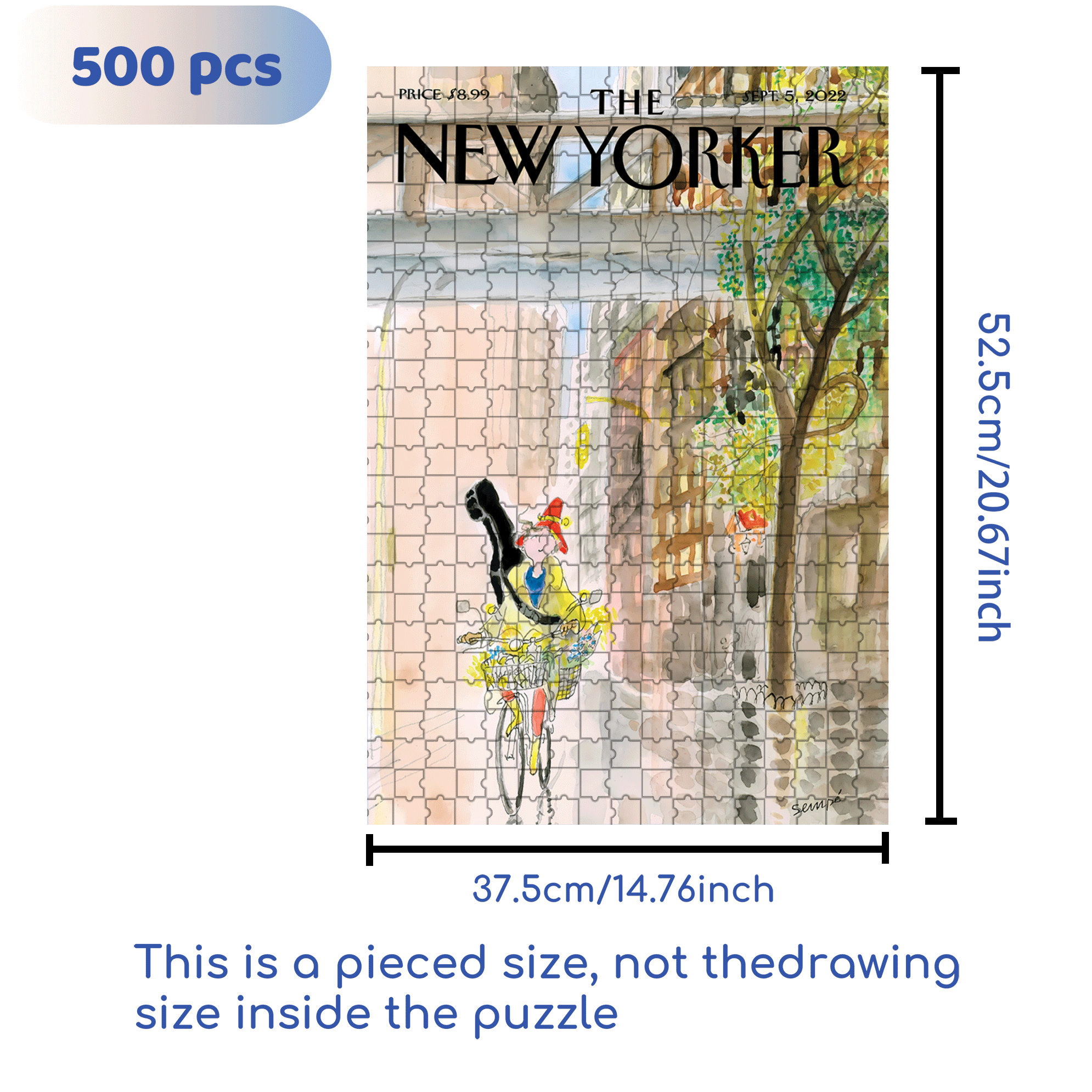 Morning Music 500pcs/1000pcs Jigsaw Puzzle, Scratch-Resistant, Interactive Family Game & Brain-Boosting DIY Decor, Perfect for Halloween, Christmas & New Year Gifts, Family Puzzle Game