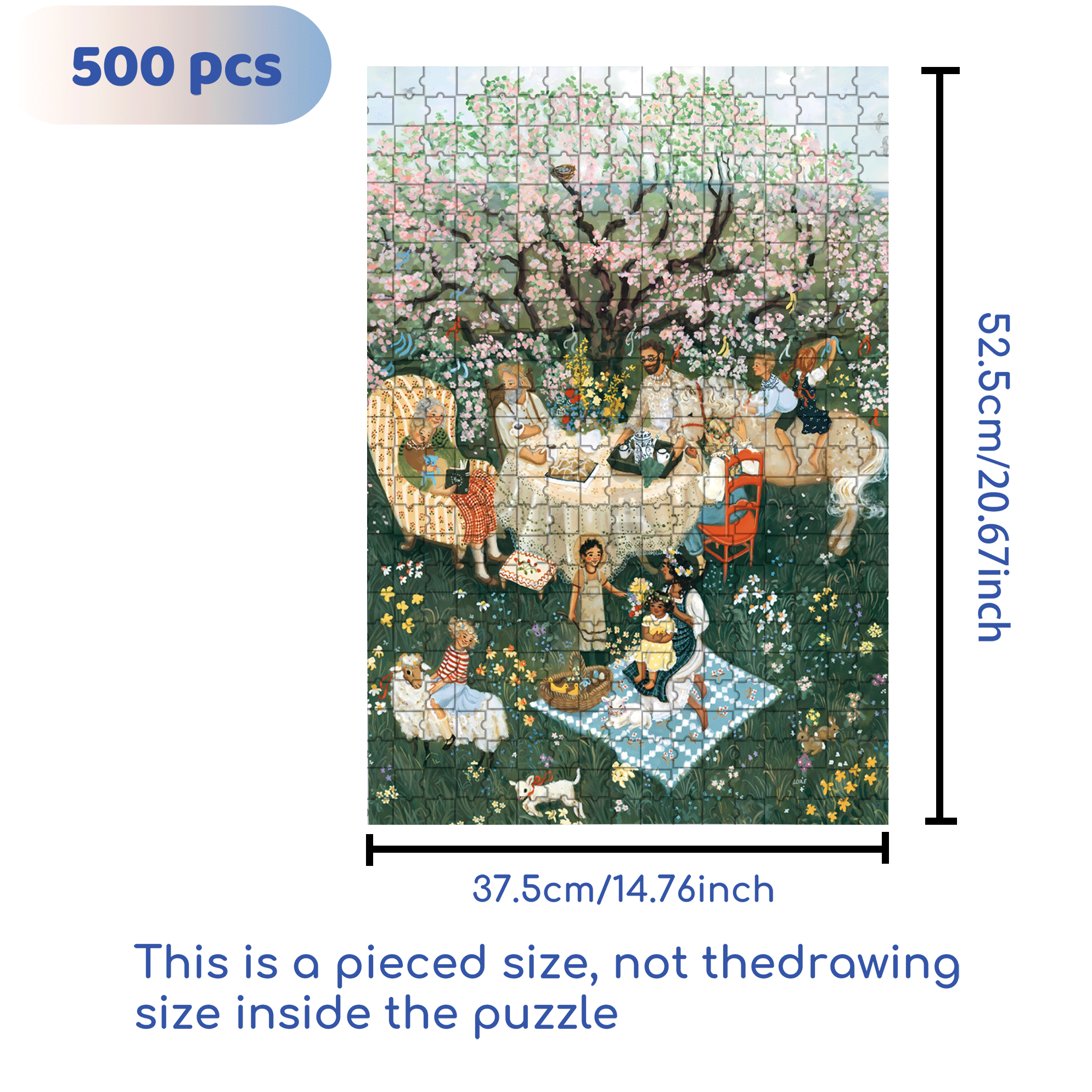 Sunday Breakfast 500pcs/1000pcs Jigsaw Puzzle, Scratch-Resistant, Interactive Family Game & Brain-Boosting DIY Decor, Perfect for Halloween, Christmas & New Year Gifts, Family Puzzle Game