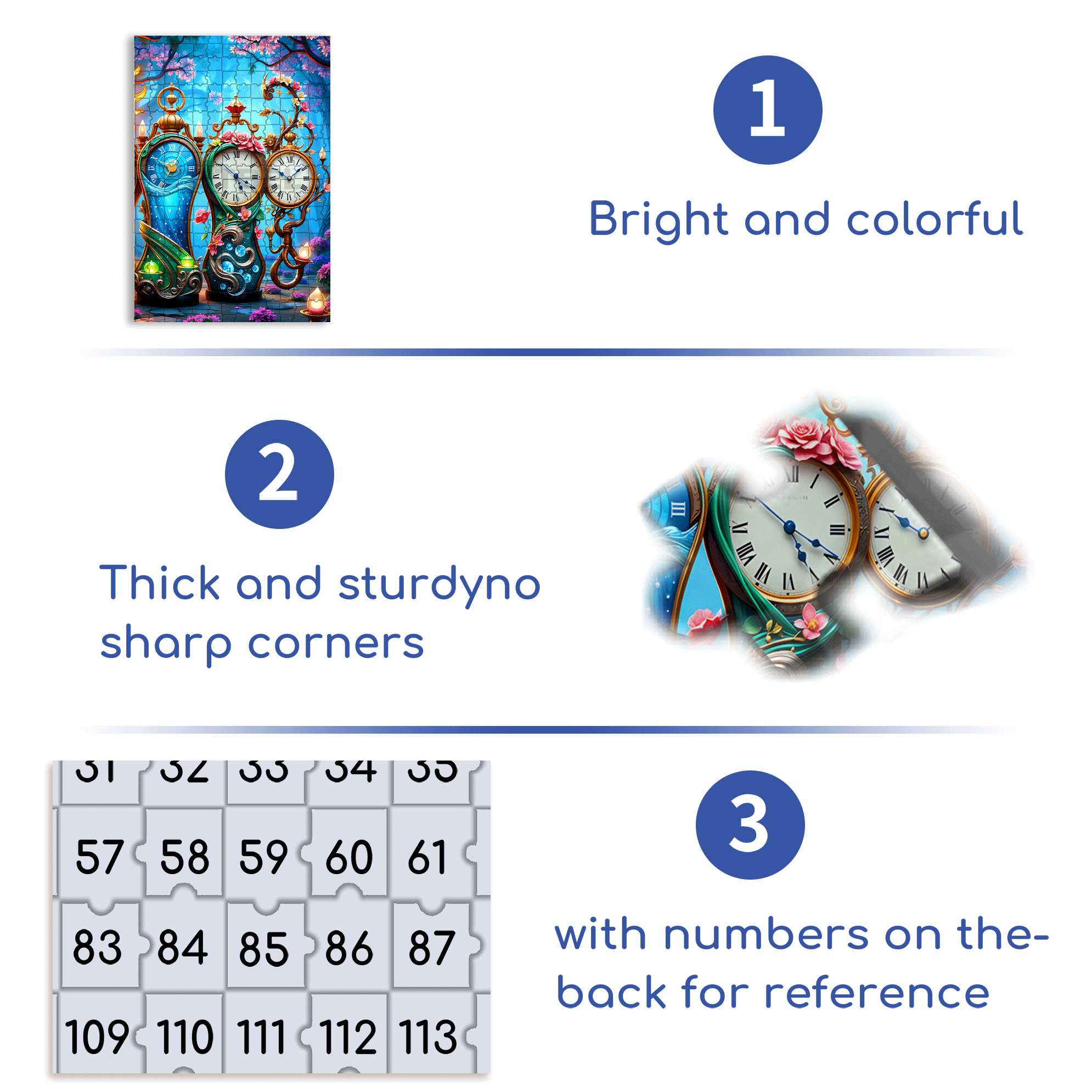Time Controller 500pcs/1000pcs Jigsaw Puzzle, Scratch-Resistant, Interactive Family Game & Brain-Boosting DIY Decor, Perfect for Halloween, Christmas & New Year Gifts, Family Puzzle Game