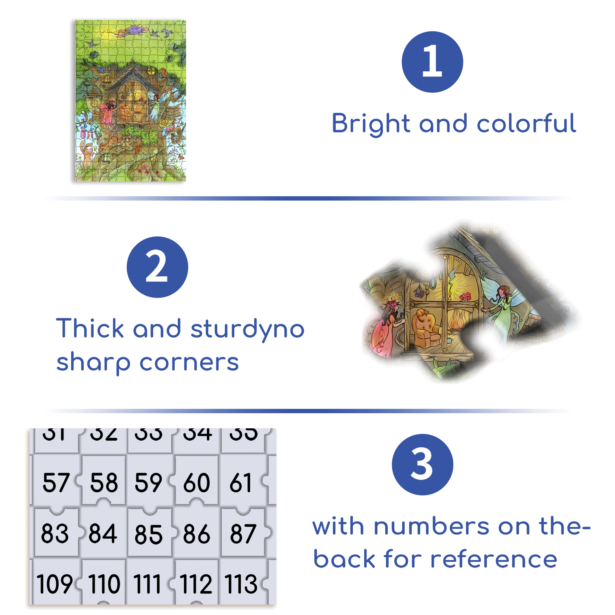 Tree House - Artist Lyn Stone 500pcs/1000pcs Jigsaw Puzzle, Scratch-Resistant, Interactive Family Game & Brain-Boosting DIY Decor, Perfect for Halloween, Christmas & New Year Gifts, Family Puzzle Game
