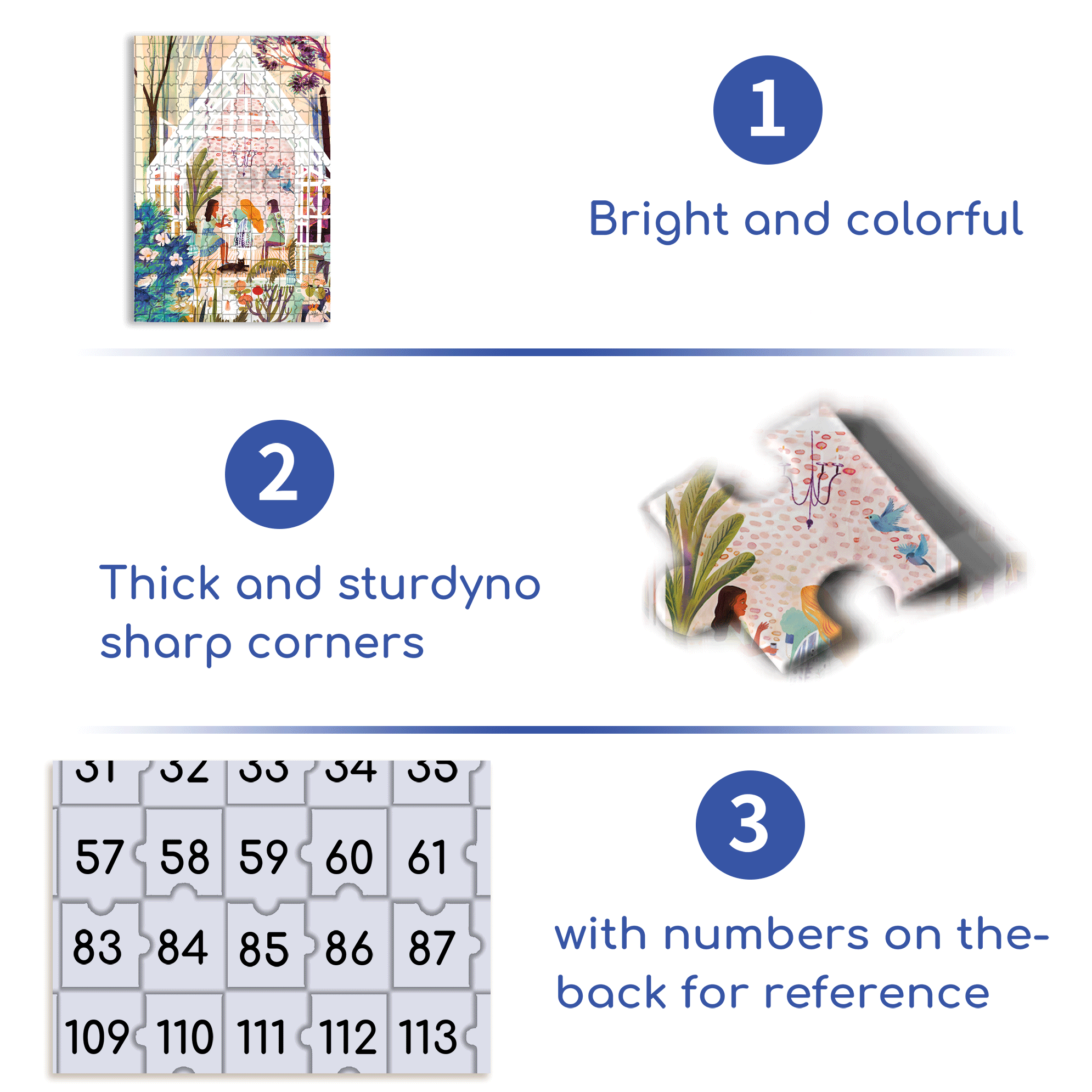 At the Greenhouse 500pcs/1000pcs Jigsaw Puzzle, Scratch-Resistant, Interactive Family Game & Brain-Boosting DIY Decor, Perfect for Halloween, Christmas & New Year Gifts, Family Puzzle Game