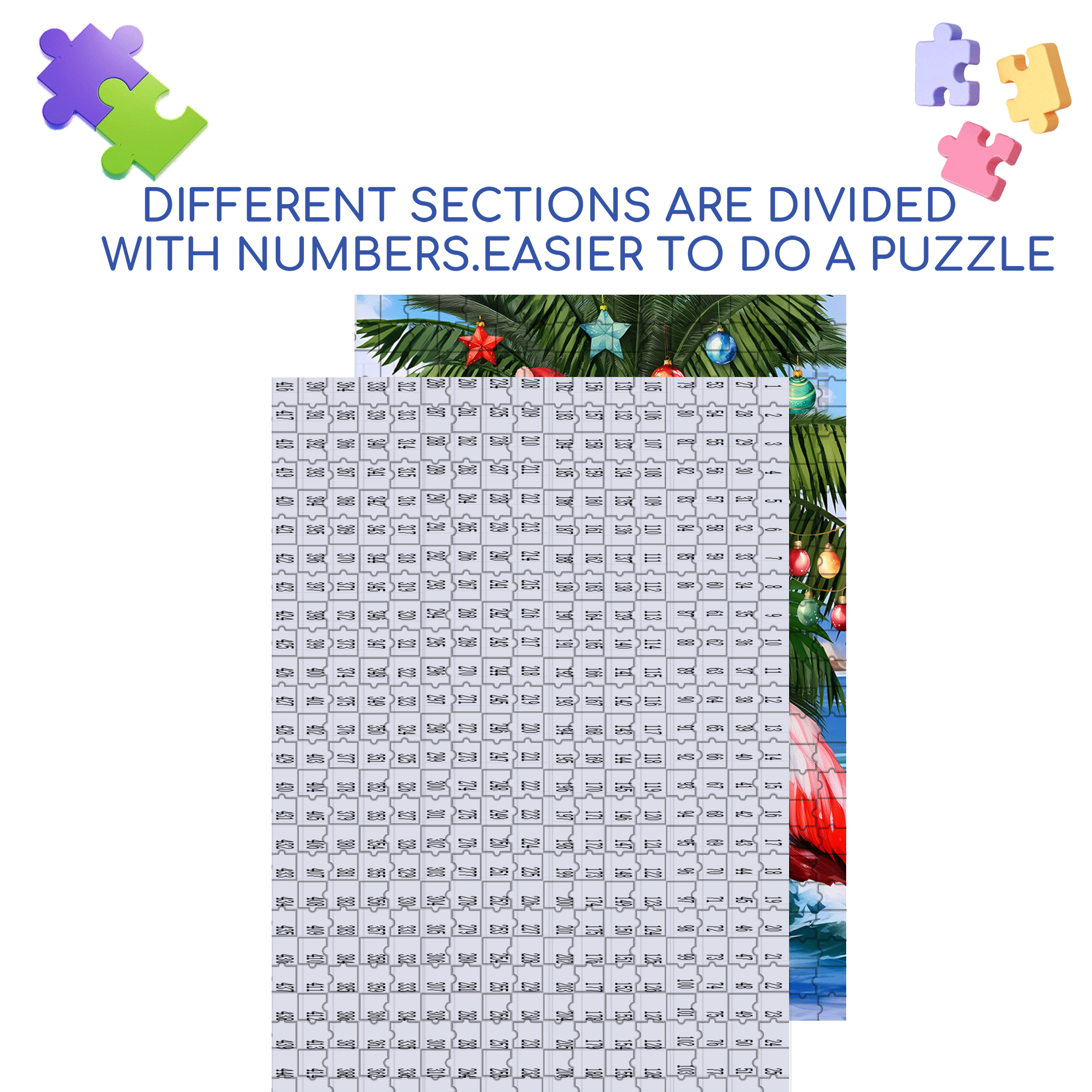 Briarwood Lane Festive Flamingos Garden 500pcs/1000pcs Jigsaw Puzzle, Scratch-Resistant, Interactive Family Game & Brain-Boosting DIY Decor, Perfect for Halloween, Christmas & New Year Gifts, Family Puzzle Game