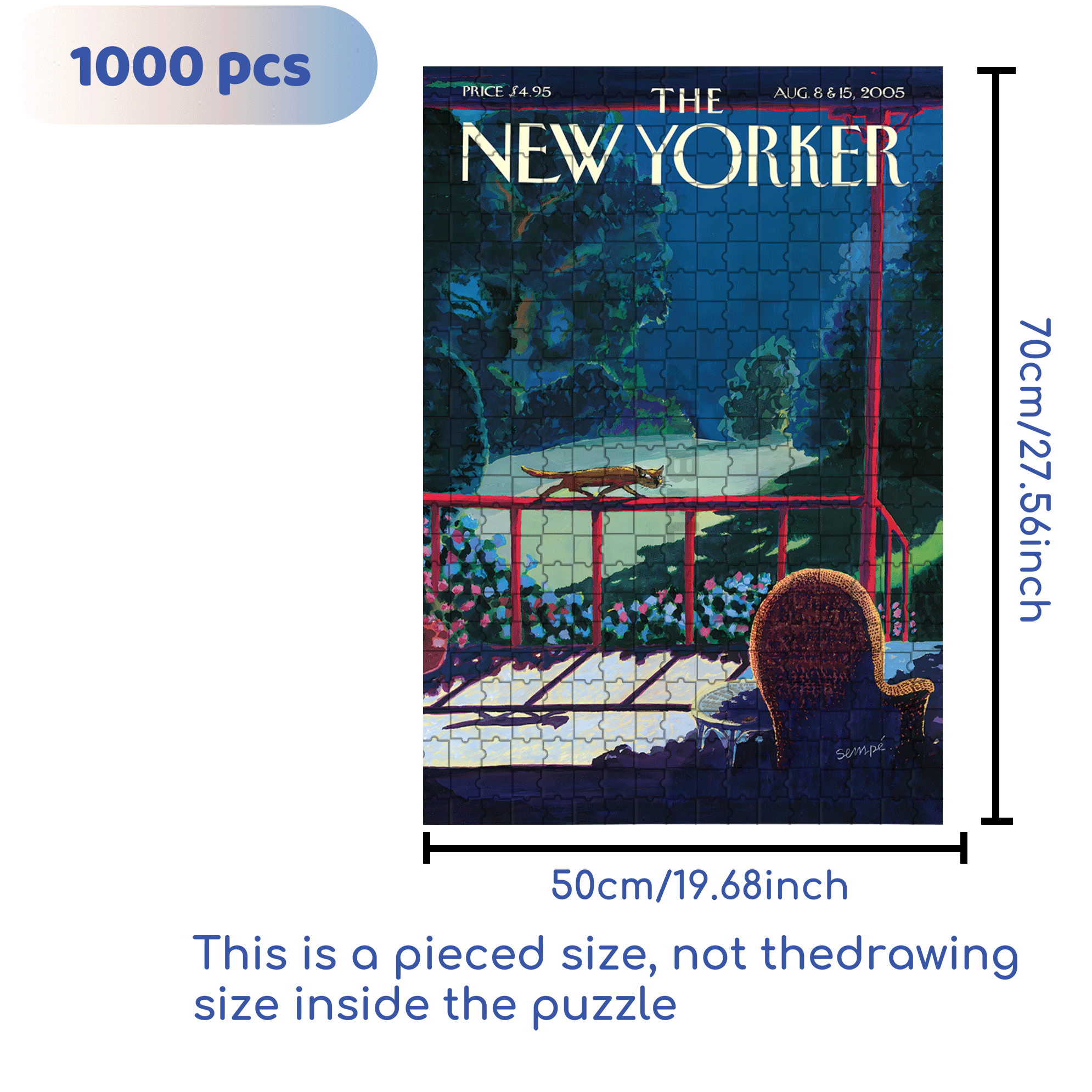 Cat's Night Out 500pcs/1000pcs Jigsaw Puzzle, Scratch-Resistant, Interactive Family Game & Brain-Boosting DIY Decor, Perfect for Halloween, Christmas & New Year Gifts, Family Puzzle Game