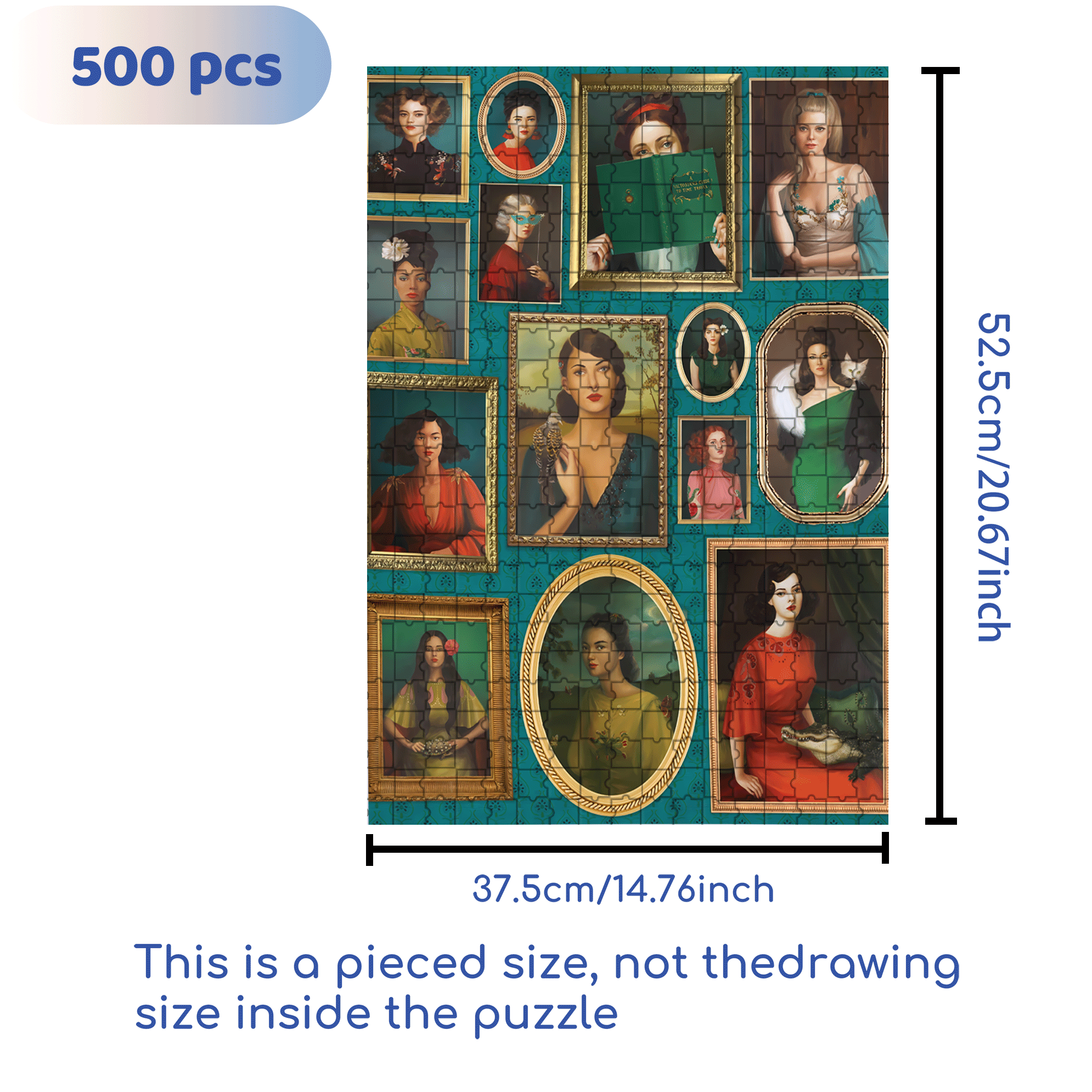 Familiar Strangers 500pcs/1000pcs Jigsaw Puzzle, Scratch-Resistant, Interactive Family Game & Brain-Boosting DIY Decor, Perfect for Halloween, Christmas & New Year Gifts, Family Puzzle Game