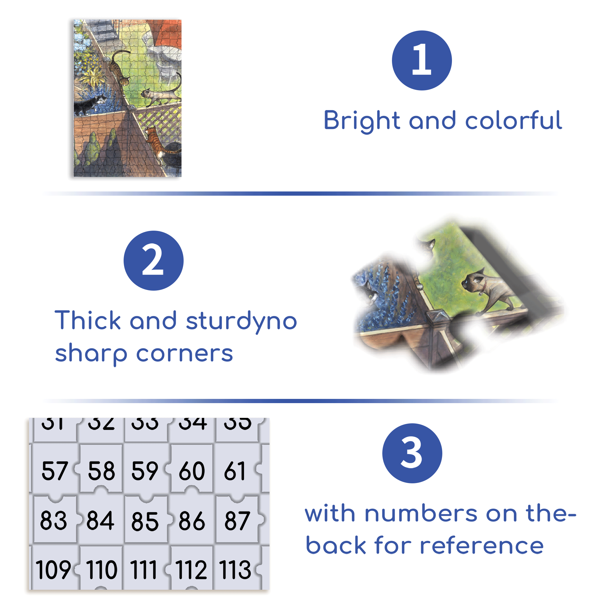 Good Fences 500pcs/1000pcs Jigsaw Puzzle, Scratch-Resistant, Interactive Family Game & Brain-Boosting DIY Decor, Perfect for Halloween, Christmas & New Year Gifts, Family Puzzle Game