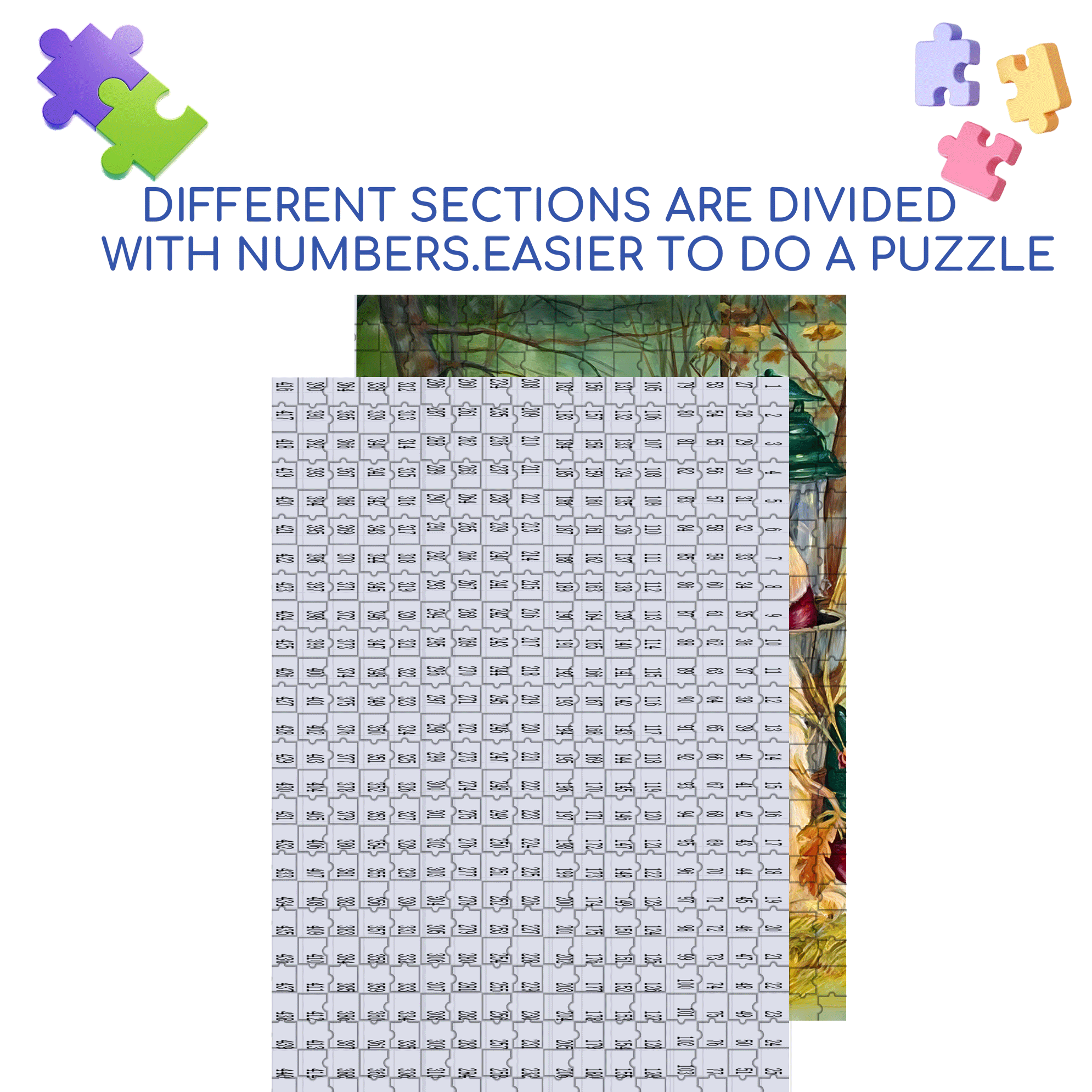 Labrador House 500pcs/1000pcs Jigsaw Puzzle, Scratch-Resistant, Interactive Family Game & Brain-Boosting DIY Decor, Perfect for Halloween, Christmas & New Year Gifts, Family Puzzle Game
