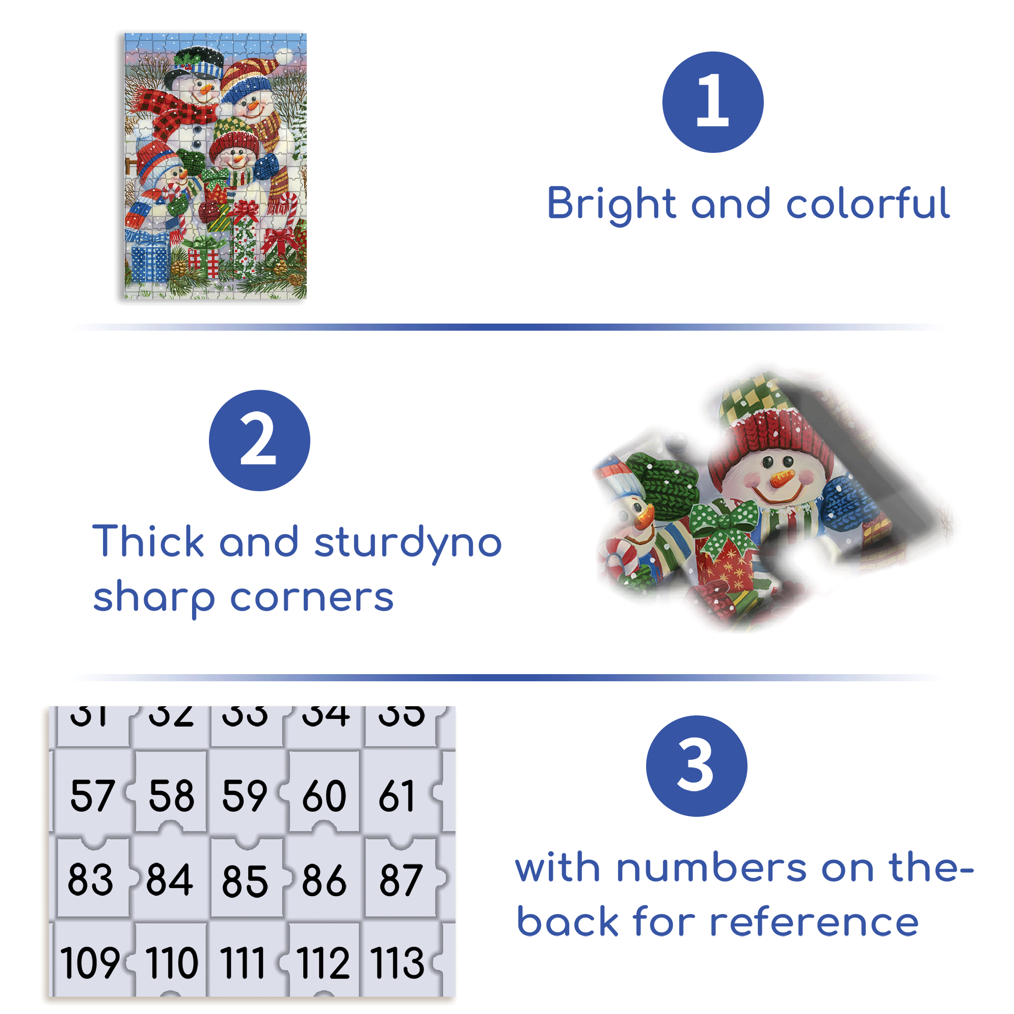 With Presents For All 500pcs/1000pcs Jigsaw Puzzle, Scratch-Resistant, Interactive Family Game & Brain-Boosting DIY Decor, Perfect for Halloween, Christmas & New Year Gifts, Family Puzzle Game