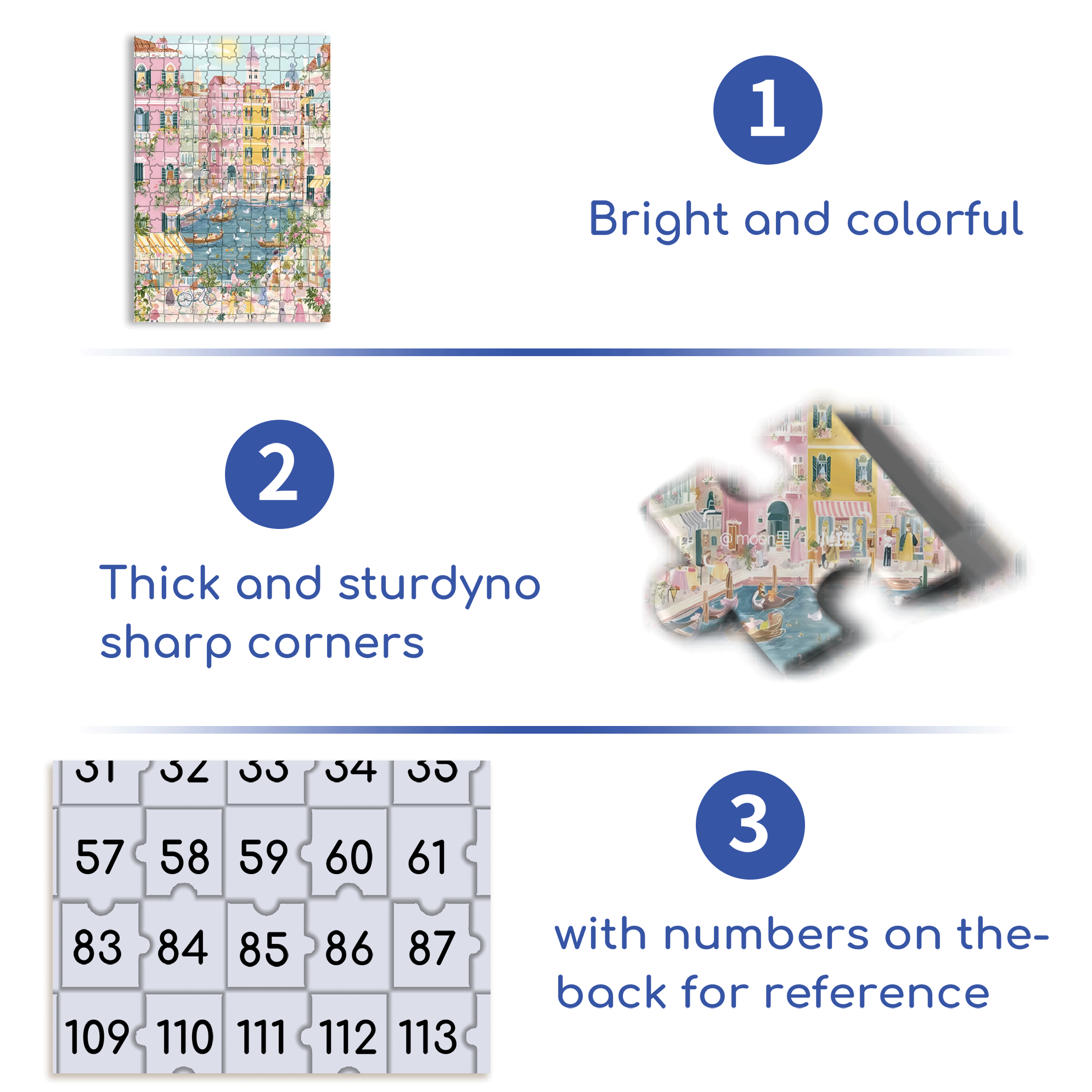 A Dreamy And Romantic Journey 500pcs/1000pcs Jigsaw Puzzle, Scratch-Resistant, Interactive Family Game & Brain-Boosting DIY Decor, Perfect for Halloween, Christmas & New Year Gifts, Family Puzzle Game
