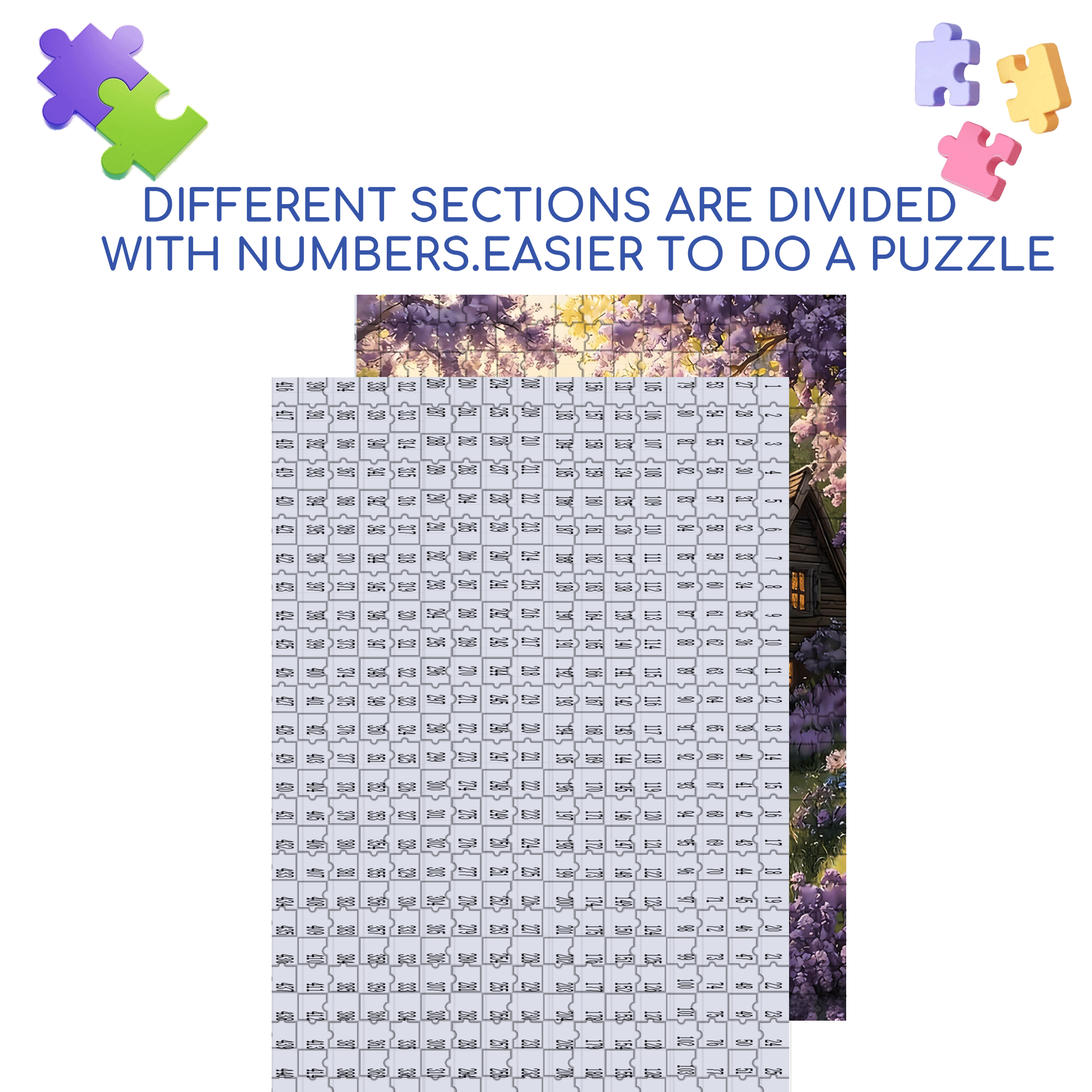 Happy Chickens In The Countryside 500pcs/1000pcs Jigsaw Puzzle, Scratch-Resistant, Interactive Family Game & Brain-Boosting DIY Decor, Perfect for Halloween, Christmas & New Year Gifts, Family Puzzle Game