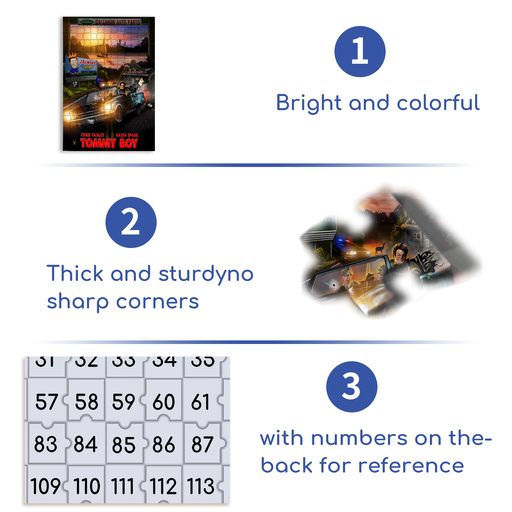 HOLY SCHNIKES! 500pcs/1000pcs Jigsaw Puzzle, Scratch-Resistant, Interactive Family Game & Brain-Boosting DIY Decor, Perfect for Halloween, Christmas & New Year Gifts, Family Puzzle Game