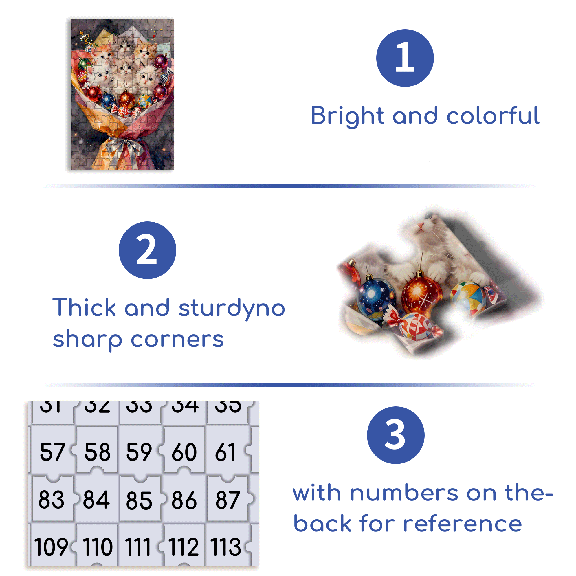 Love It 500pcs/1000pcs Jigsaw Puzzle, Scratch-Resistant, Interactive Family Game & Brain-Boosting DIY Decor, Perfect for Halloween, Christmas & New Year Gifts, Family Puzzle Game