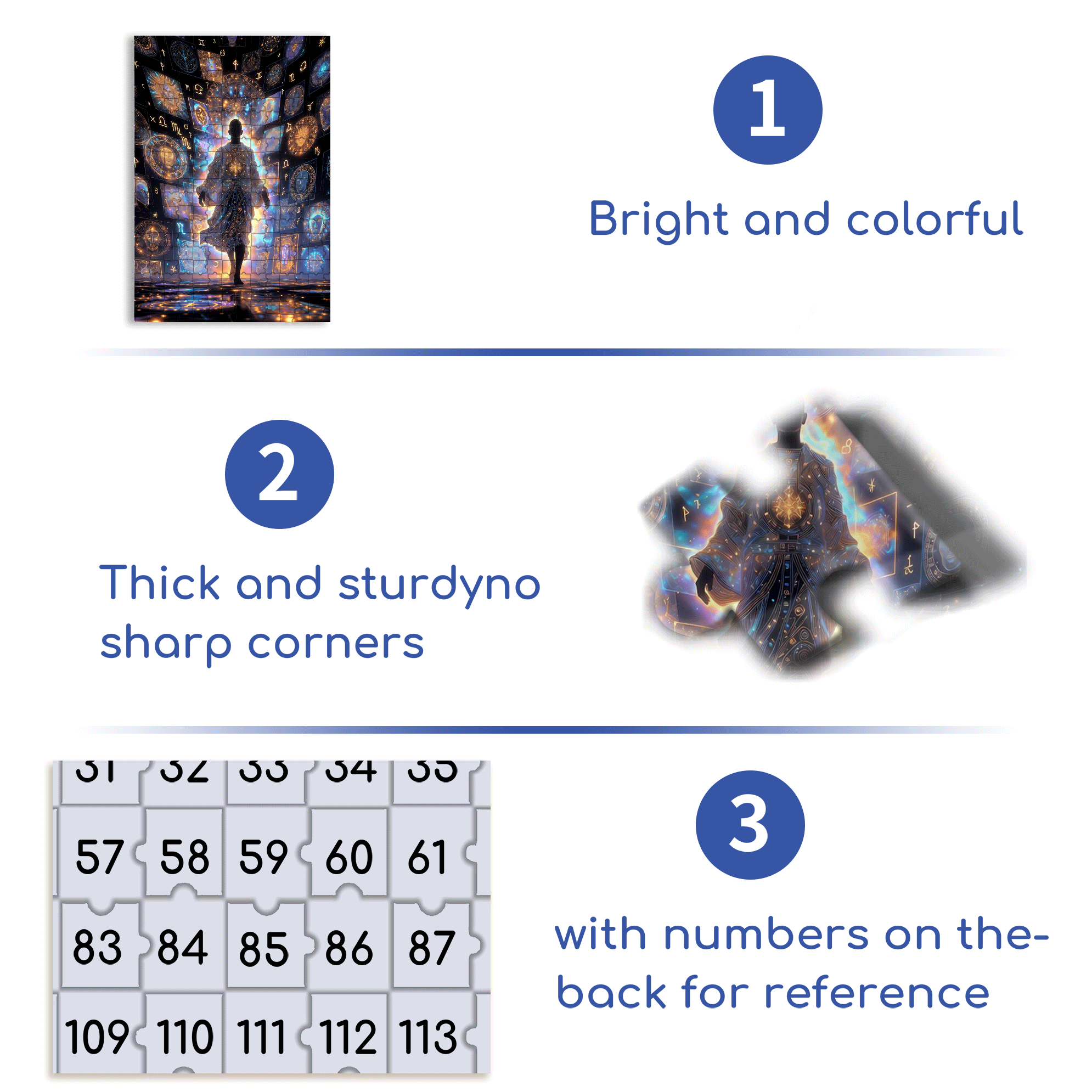 Manifestation Requires Identity Precision 500pcs/1000pcs Jigsaw Puzzle, Scratch-Resistant, Interactive Family Game & Brain-Boosting DIY Decor, Perfect for Halloween, Christmas & New Year Gifts, Family Puzzle Game