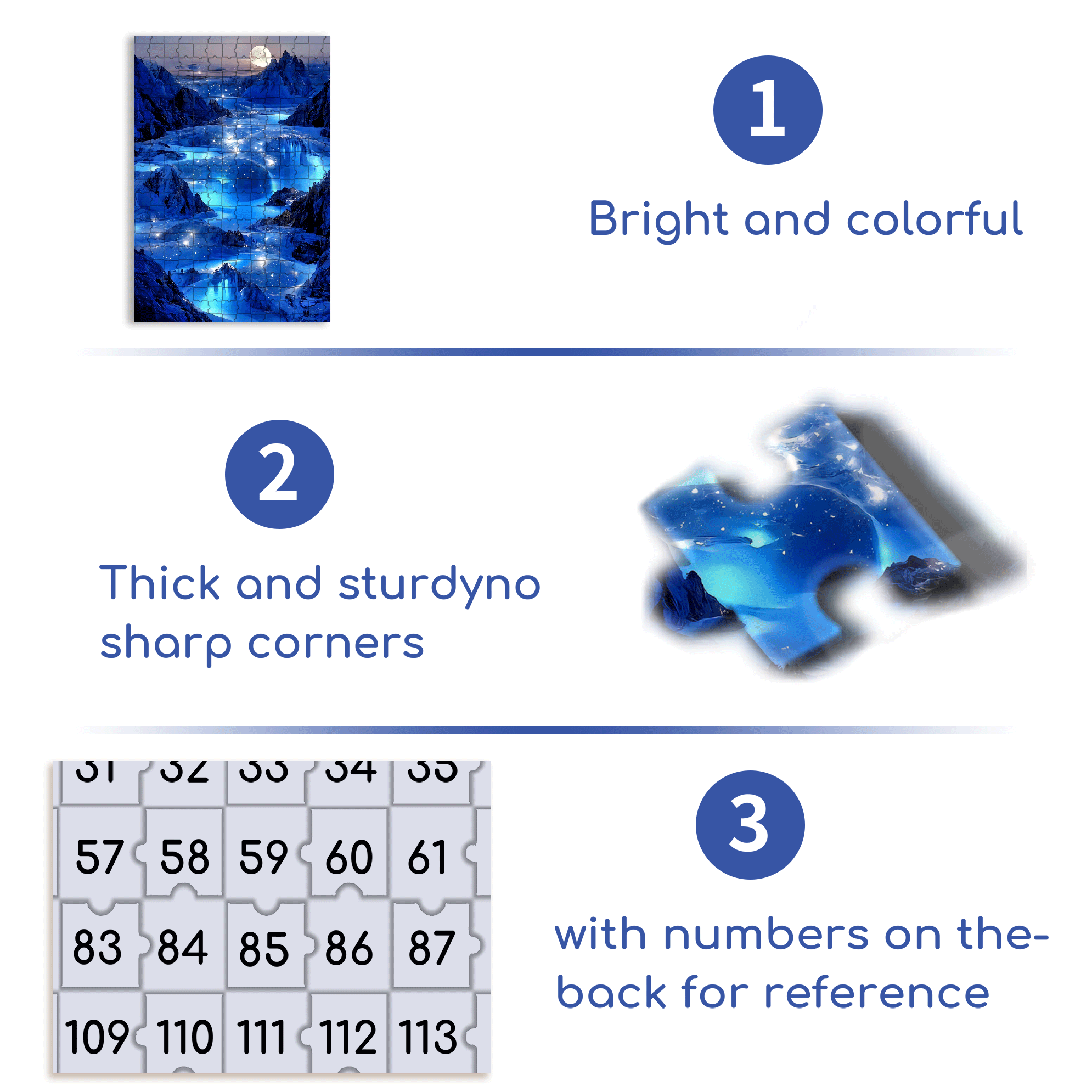 Polo Art 500pcs/1000pcs Jigsaw Puzzle, Scratch-Resistant, Interactive Family Game & Brain-Boosting DIY Decor, Perfect for Halloween, Christmas & New Year Gifts, Family Puzzle Game