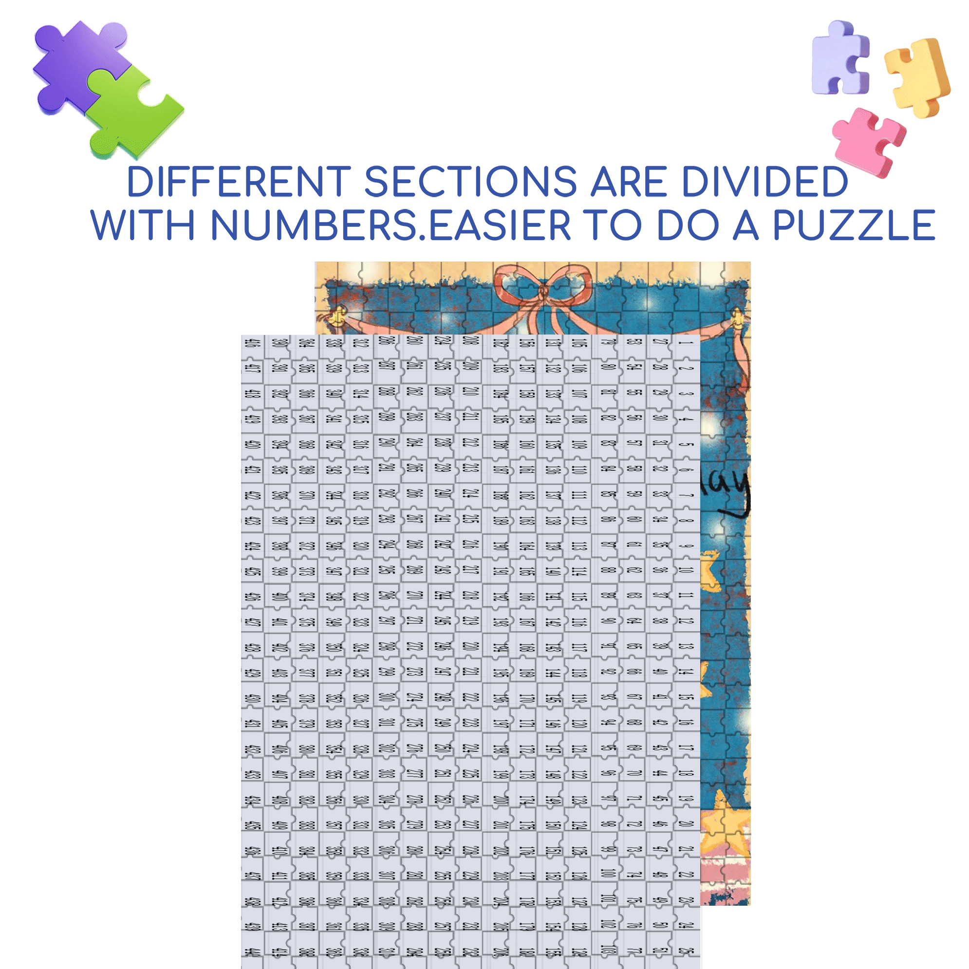 The Child's Big Day 500pcs/1000pcs Jigsaw Puzzle, Scratch-Resistant, Interactive Family Game & Brain-Boosting DIY Decor, Perfect for Halloween, Christmas & New Year Gifts, Family Puzzle Game