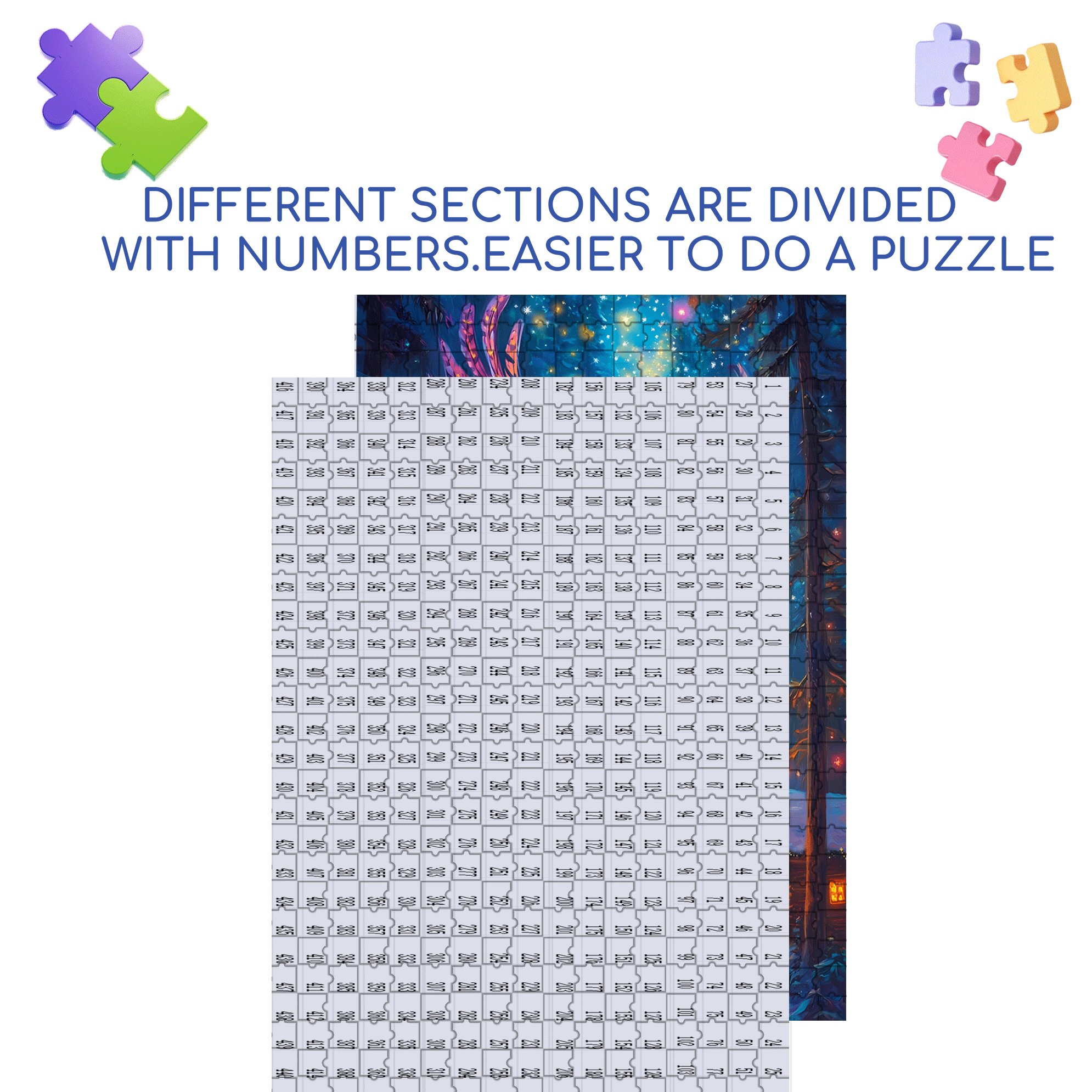 Why Are Owls Associated with Christmas 500pcs/1000pcs Jigsaw Puzzle, Scratch-Resistant, Interactive Family Game & Brain-Boosting DIY Decor, Perfect for Halloween, Christmas & New Year Gifts, Family Puzzle Game