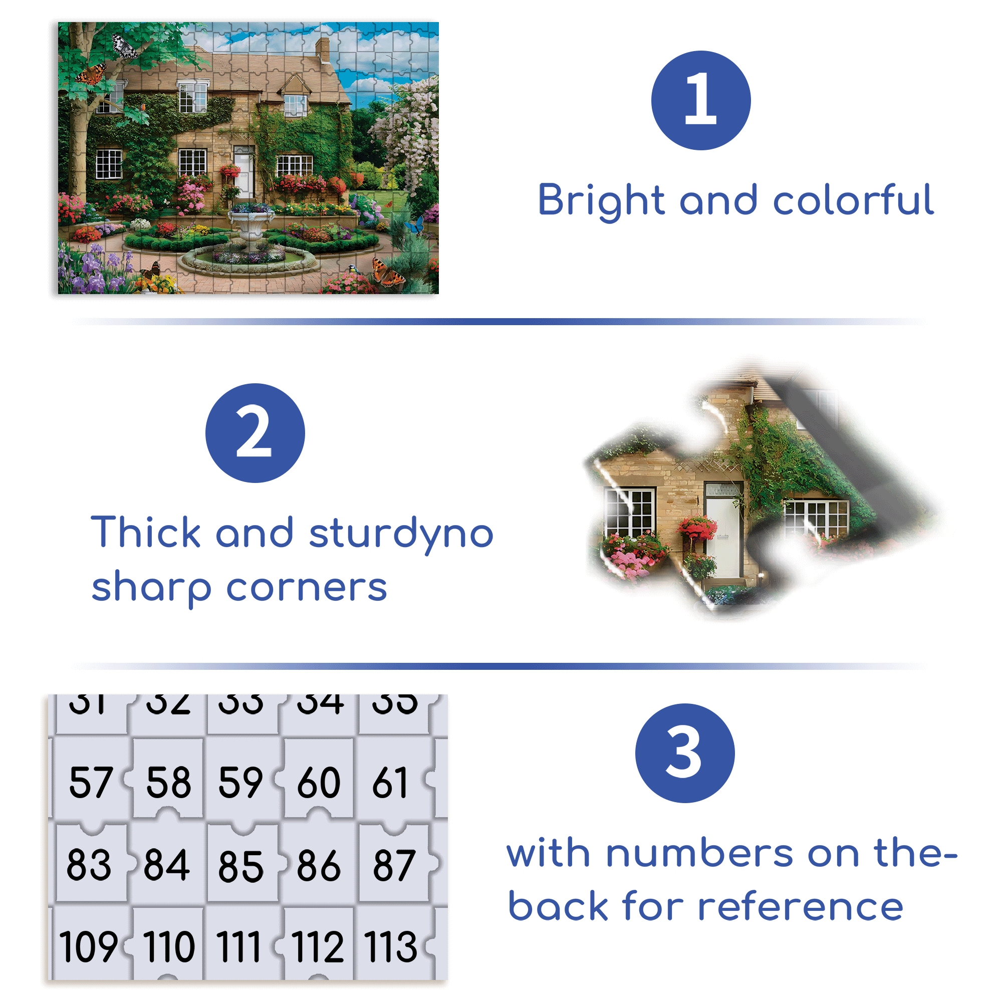 Estate Of Opulence 500pcs/1000pcs Jigsaw Puzzle, Scratch-Resistant, Interactive Family Game & Brain-Boosting DIY Decor, Perfect for Halloween, Christmas & New Year Gifts, Family Puzzle Game