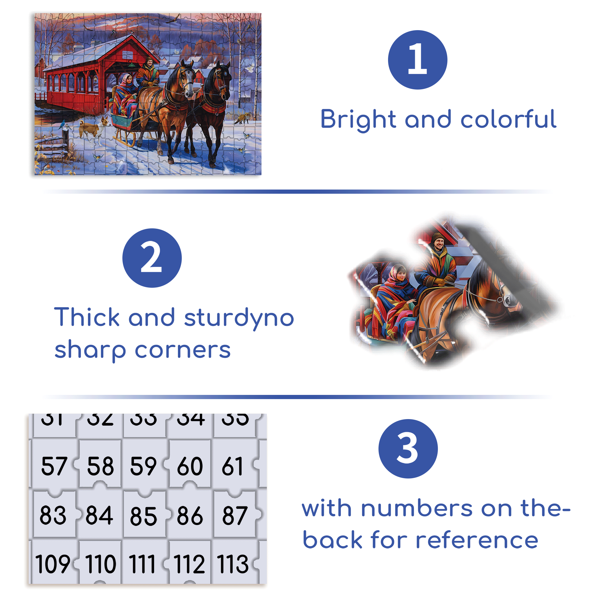 Sunset Ride 500pcs/1000pcs Jigsaw Puzzle, Scratch-Resistant, Interactive Family Game & Brain-Boosting DIY Decor, Perfect for Halloween, Christmas & New Year Gifts, Family Puzzle Game