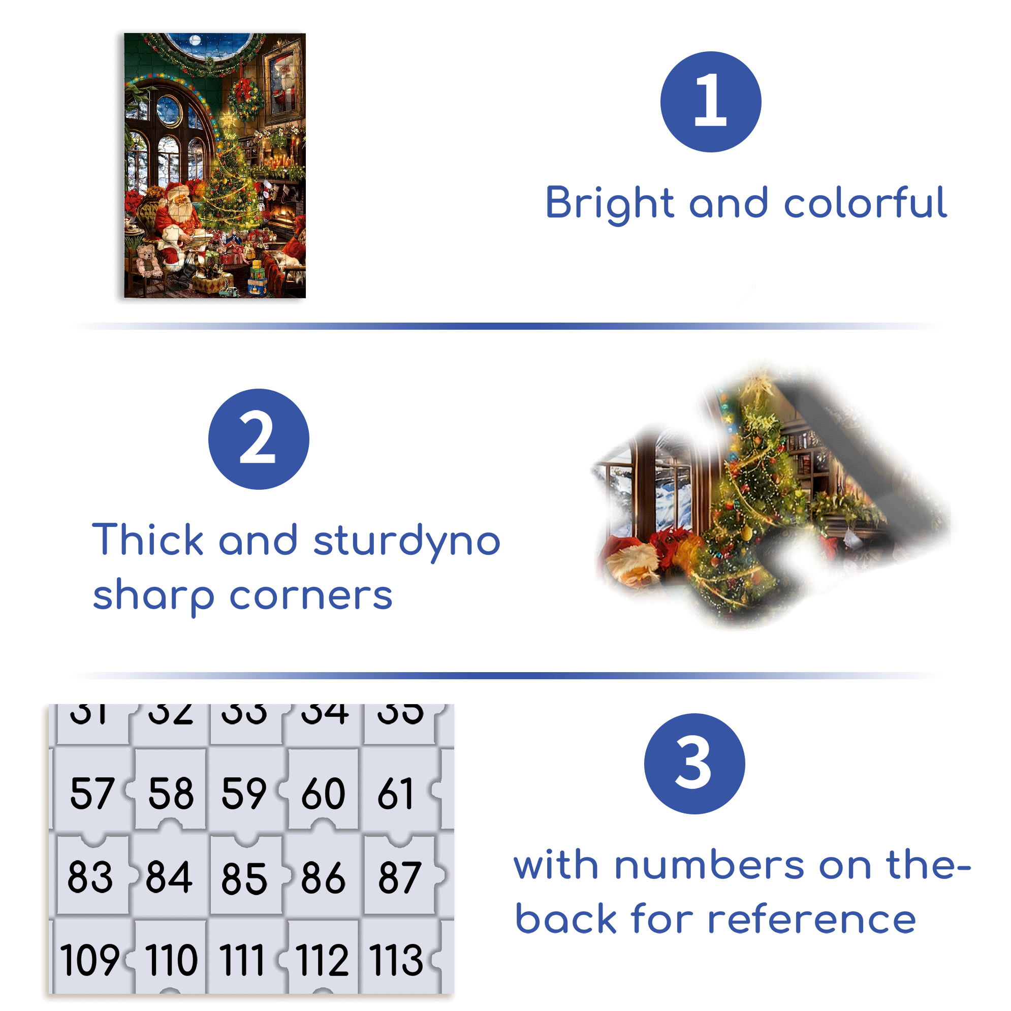 A Warm And Cozy Christmas Eve 500pcs/1000pcs Jigsaw Puzzle, Scratch-Resistant, Interactive Family Game & Brain-Boosting DIY Decor, Perfect for Halloween, Christmas & New Year Gifts, Family Puzzle Game