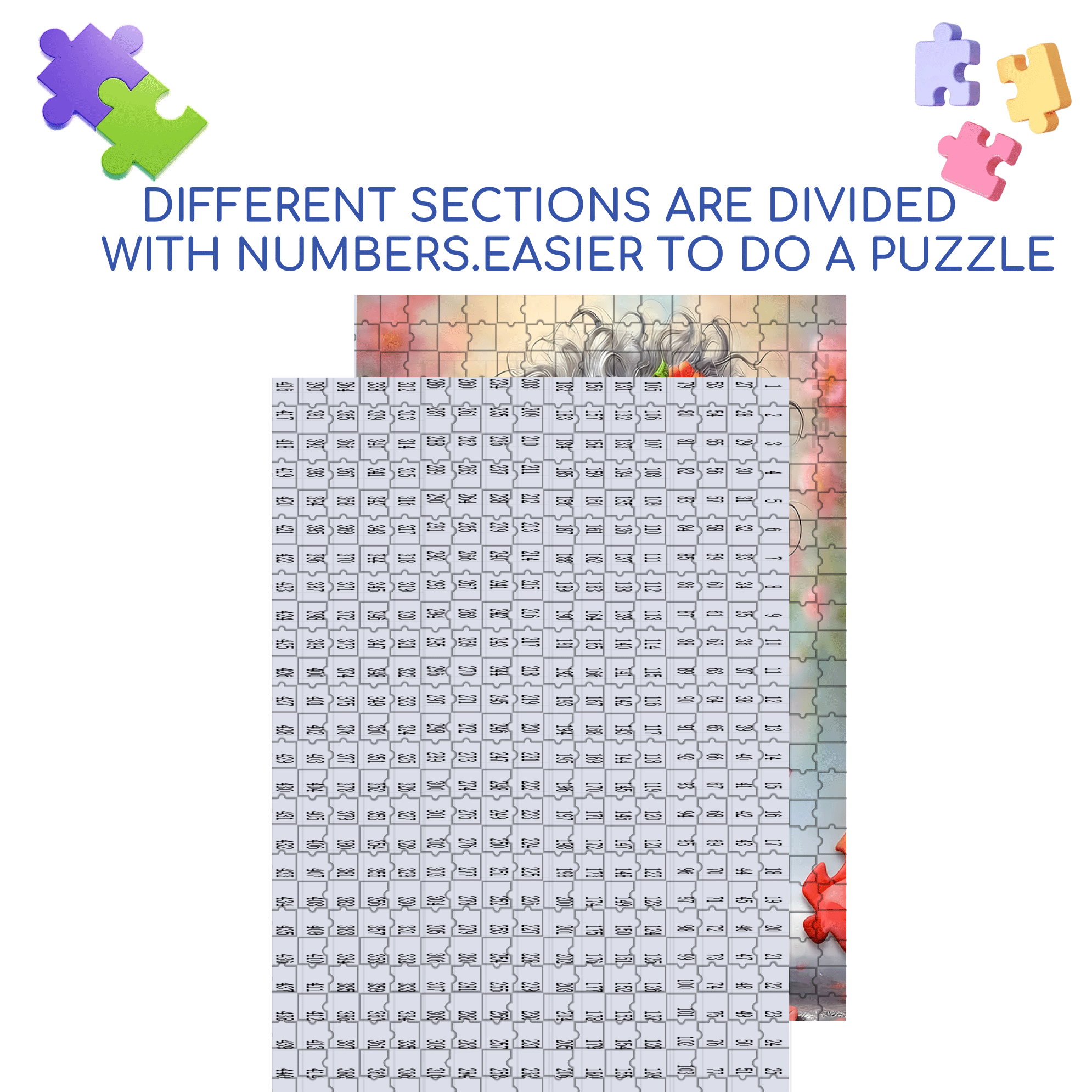 The Ageless Girl's Motorcycle 500pcs/1000pcs Jigsaw Puzzle, Scratch-Resistant, Interactive Family Game & Brain-Boosting DIY Decor, Perfect for Halloween, Christmas & New Year Gifts, Family Puzzle Game