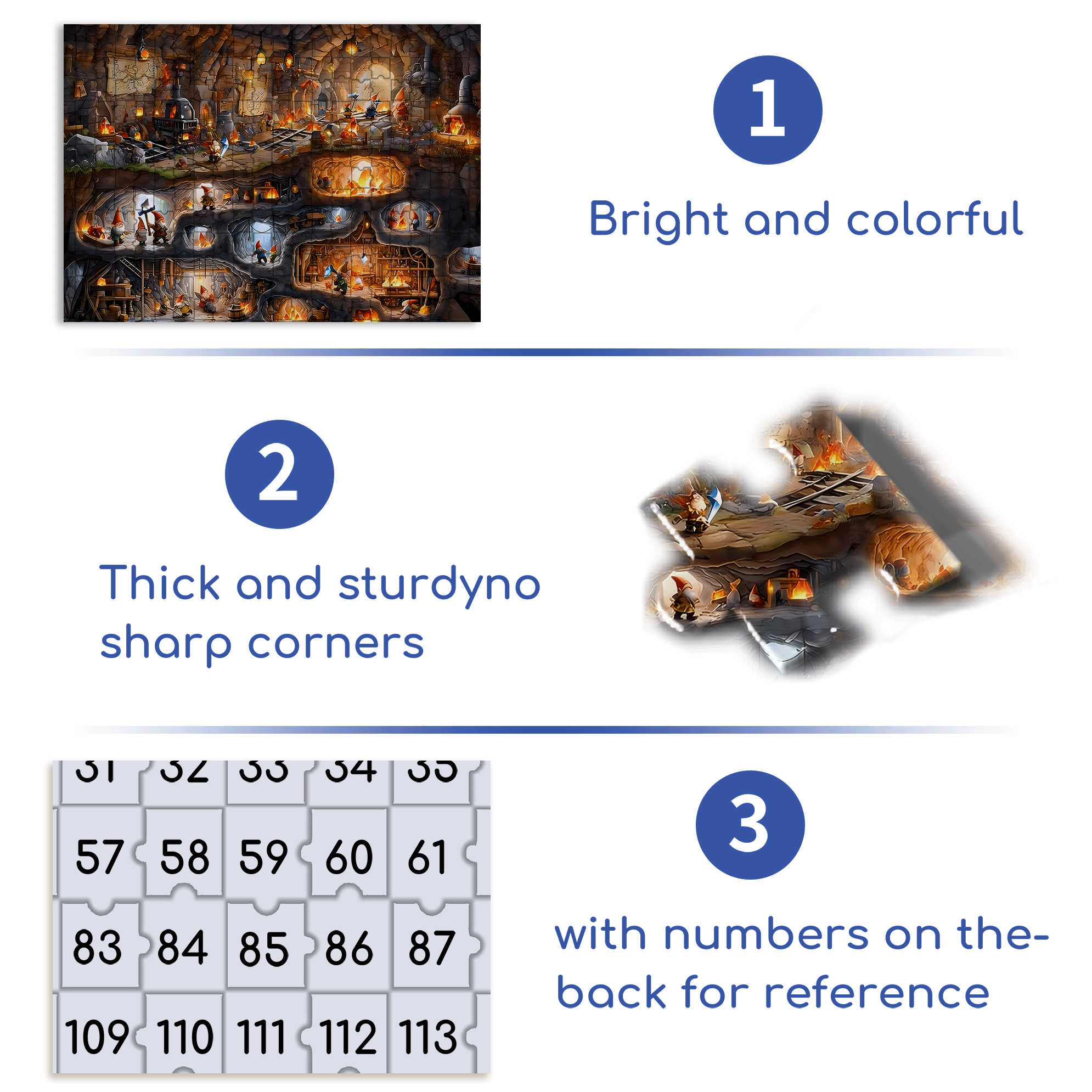 Cave Workshop 500pcs/1000pcs Jigsaw Puzzle, Scratch-Resistant, Interactive Family Game & Brain-Boosting DIY Decor, Perfect for Halloween, Christmas & New Year Gifts, Family Puzzle Game