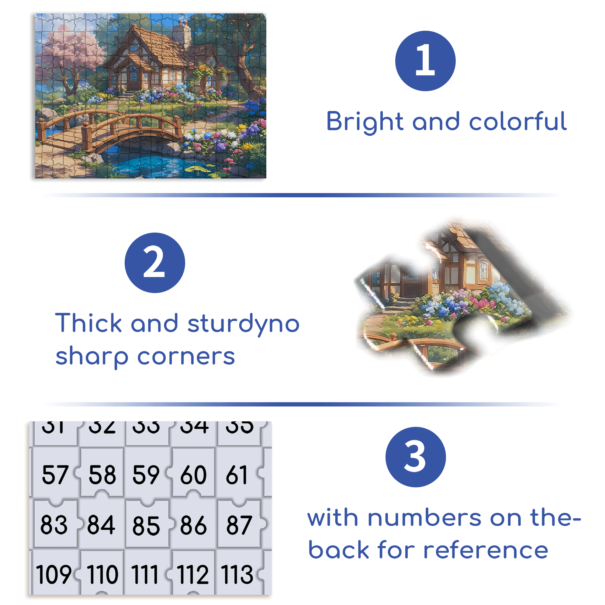 The Wizard of Oz's Residence 500pcs/1000pcs Jigsaw Puzzle, Scratch-Resistant, Interactive Family Game & Brain-Boosting DIY Decor, Perfect for Halloween, Christmas & New Year Gifts, Family Puzzle Game