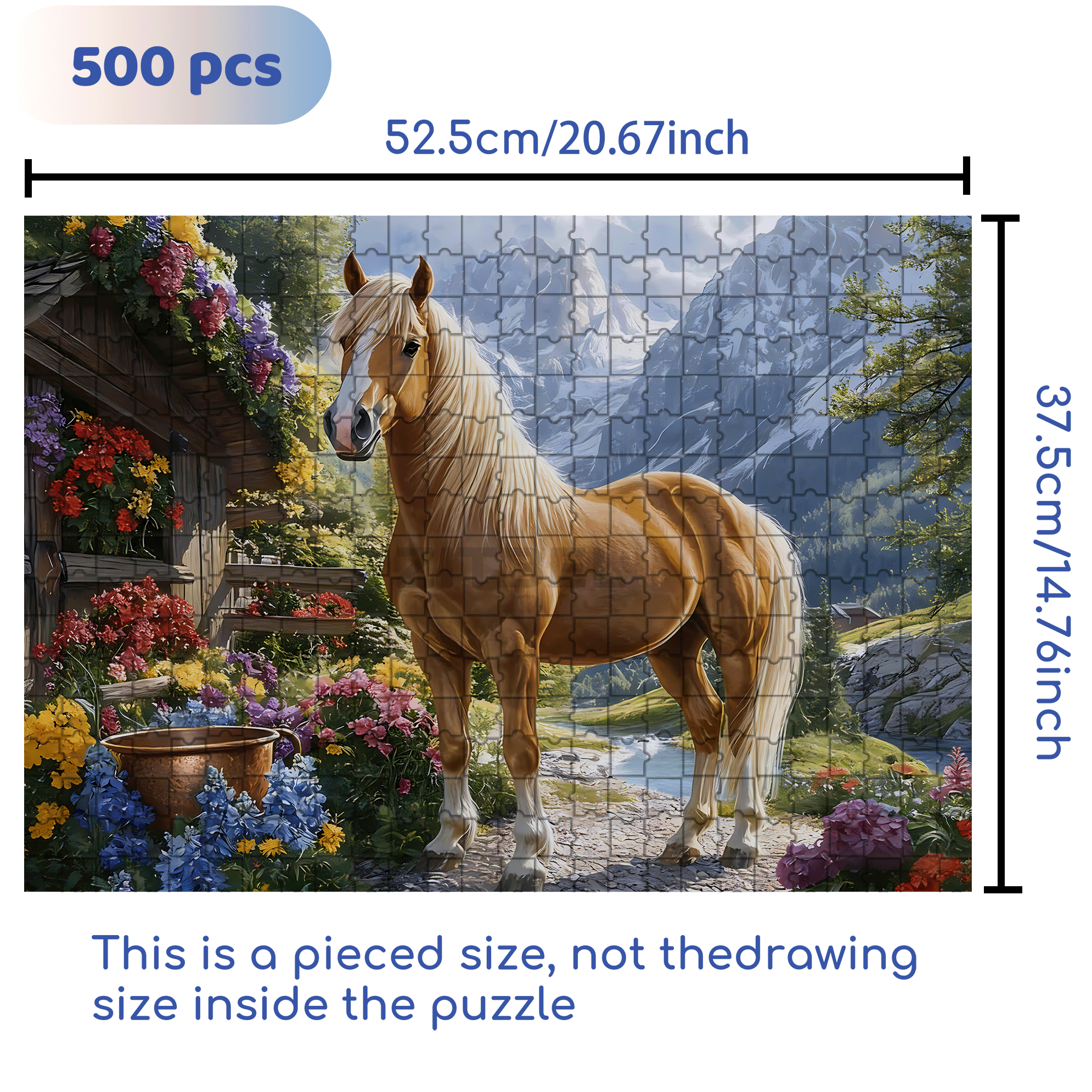 Yamano Shunkage 500pcs/1000pcs Jigsaw Puzzle, Scratch-Resistant, Interactive Family Game & Brain-Boosting DIY Decor, Perfect for Halloween, Christmas & New Year Gifts, Family Puzzle Game