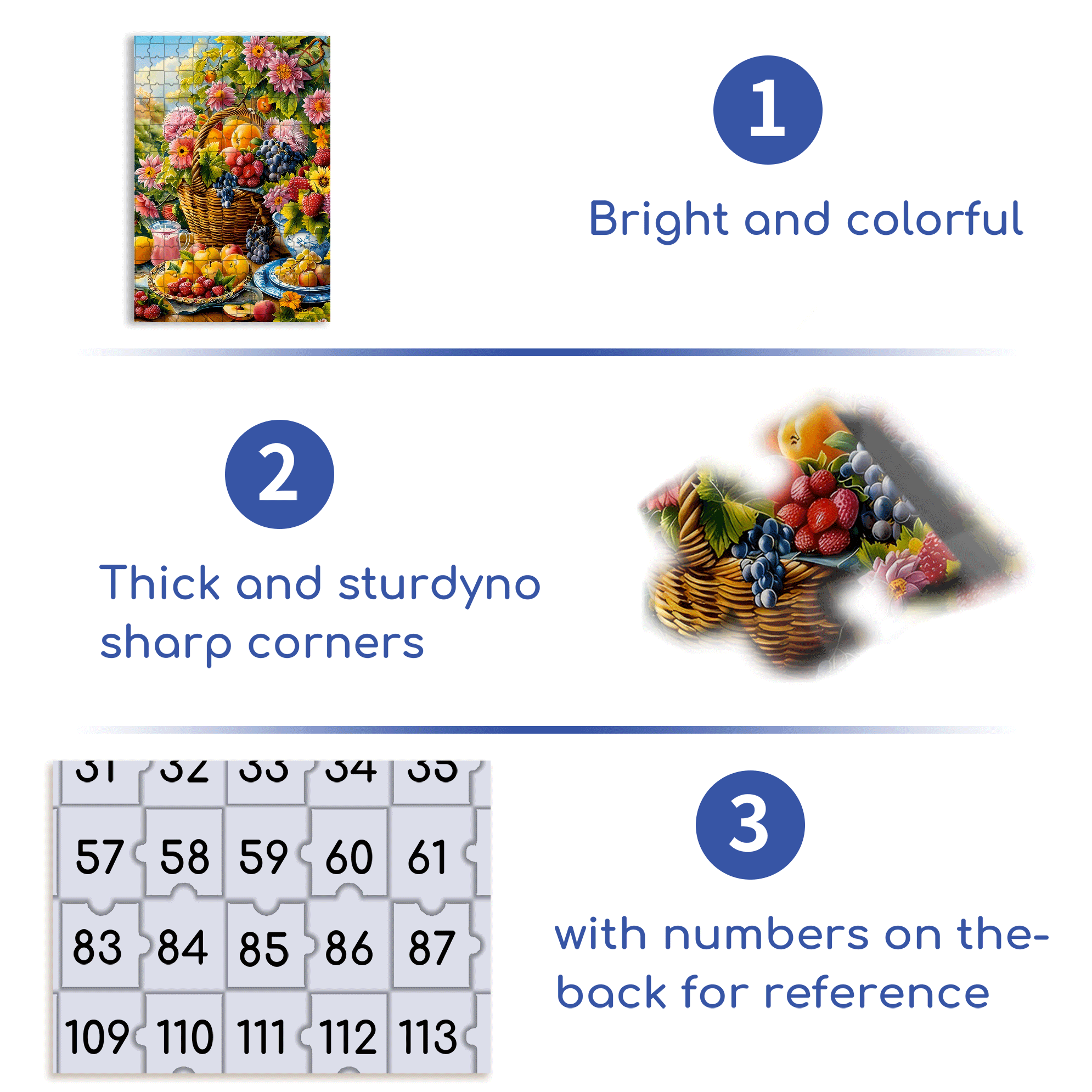 Day Of Abundance 500pcs/1000pcs Jigsaw Puzzle, Scratch-Resistant, Interactive Family Game & Brain-Boosting DIY Decor, Perfect for Halloween, Christmas & New Year Gifts, Family Puzzle Game
