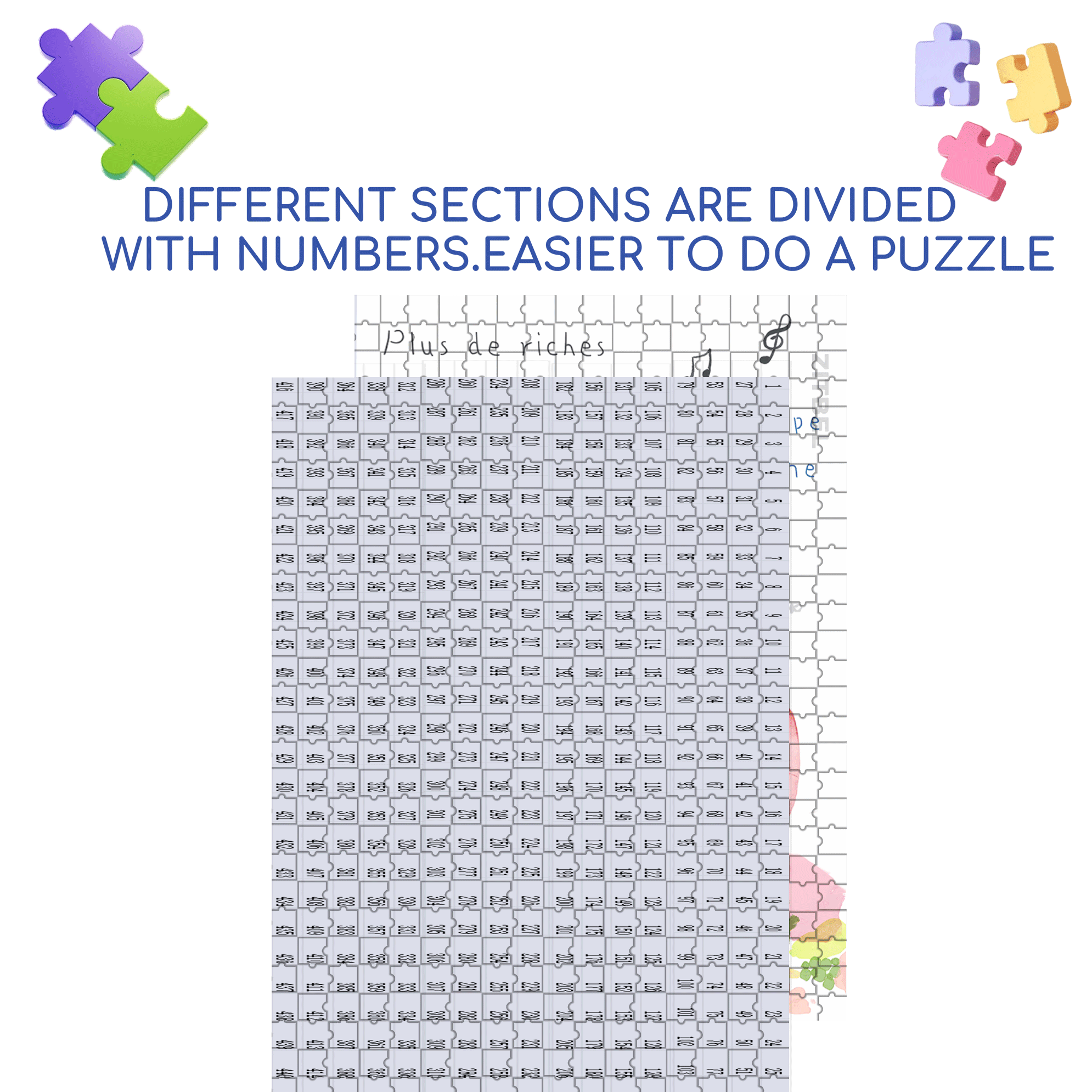 Dionysus 500pcs/1000pcs Jigsaw Puzzle, Scratch-Resistant, Interactive Family Game & Brain-Boosting DIY Decor, Perfect for Halloween, Christmas & New Year Gifts, Family Puzzle Game
