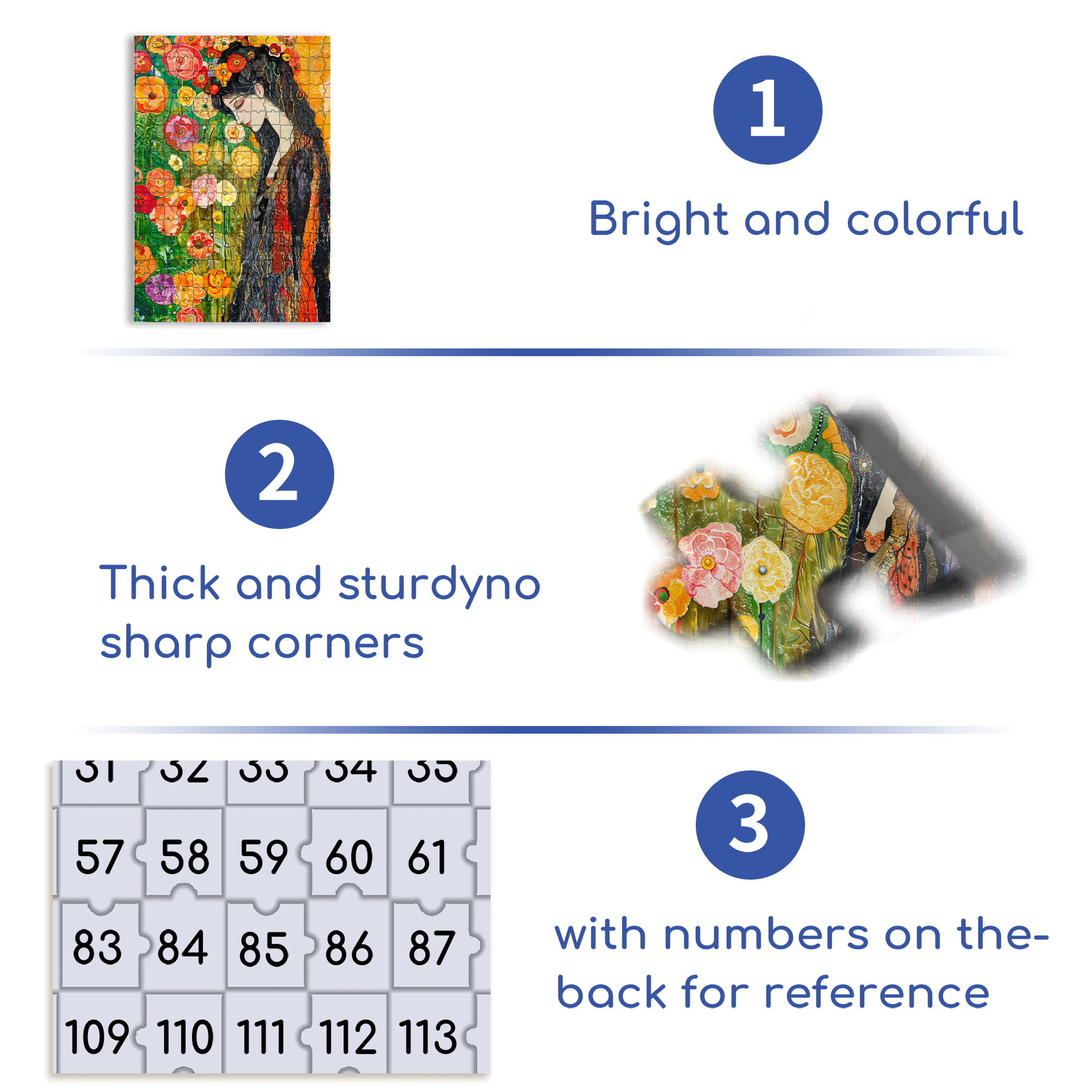 Flower Dream 500pcs/1000pcs Jigsaw Puzzle, Scratch-Resistant, Interactive Family Game & Brain-Boosting DIY Decor, Perfect for Halloween, Christmas & New Year Gifts, Family Puzzle Game