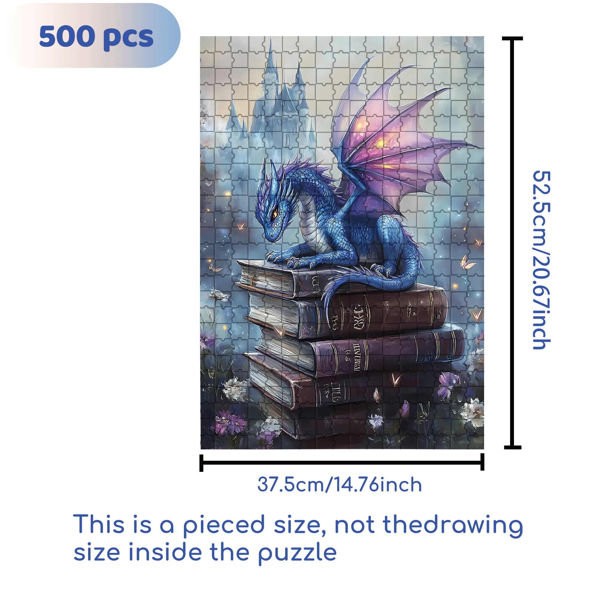 Guardians of Classics 500pcs/1000pcs Jigsaw Puzzle, Scratch-Resistant, Interactive Family Game & Brain-Boosting DIY Decor, Perfect for Halloween, Christmas & New Year Gifts, Family Puzzle Game