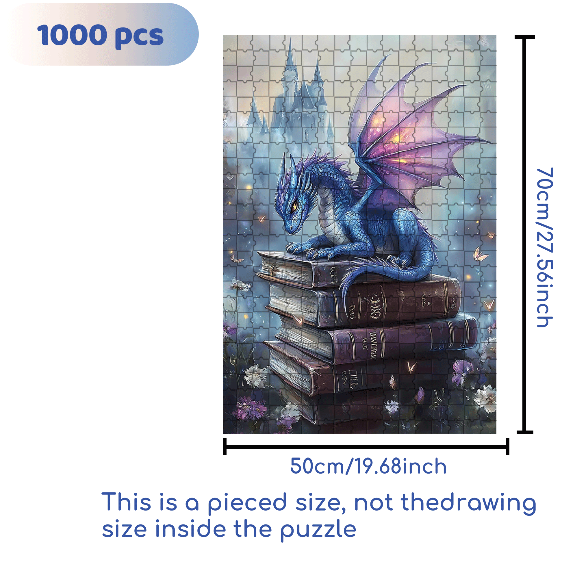 Guardians of Classics 500pcs/1000pcs Jigsaw Puzzle, Scratch-Resistant, Interactive Family Game & Brain-Boosting DIY Decor, Perfect for Halloween, Christmas & New Year Gifts, Family Puzzle Game