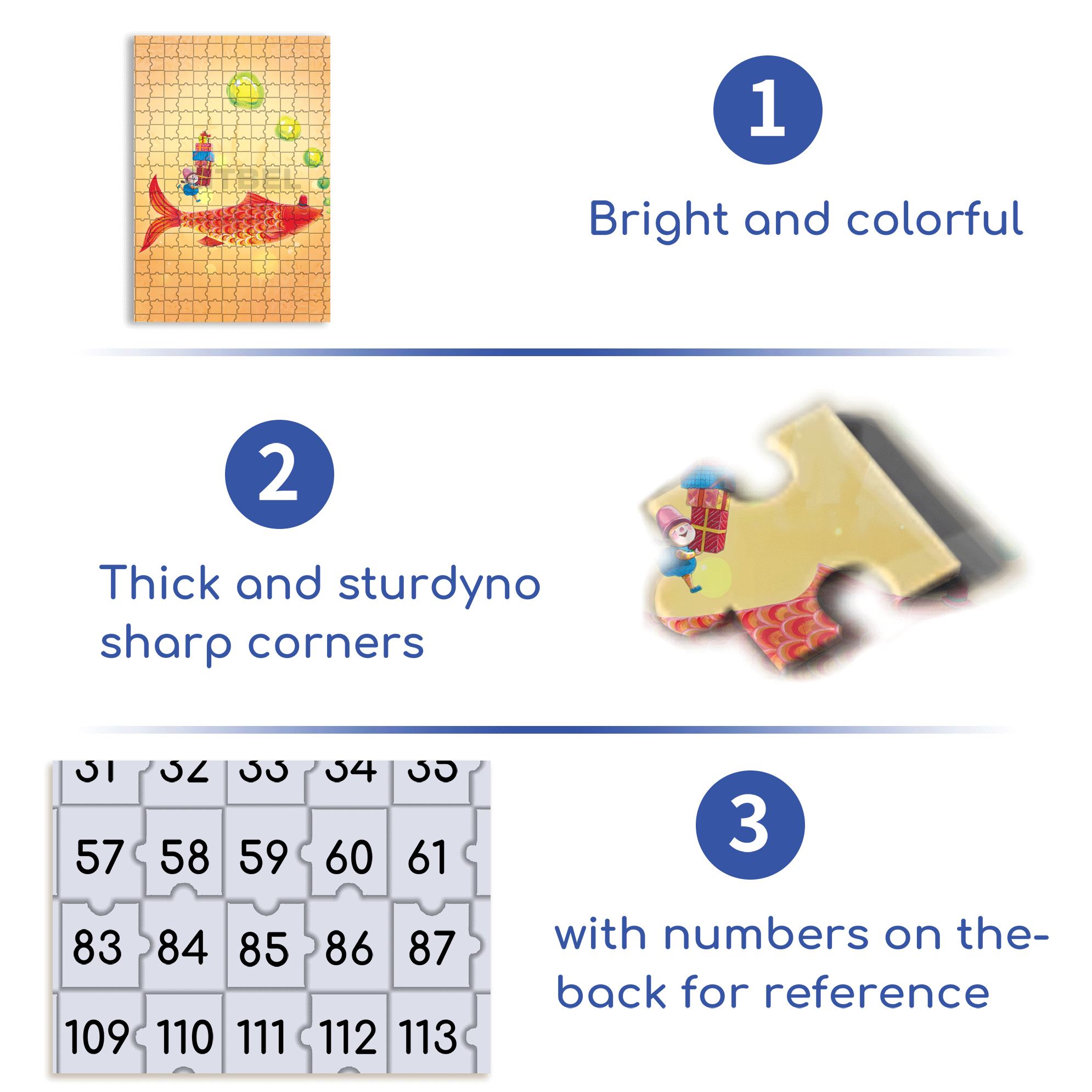 Best Wishes From Jinliu 500pcs/1000pcs Jigsaw Puzzle, Scratch-Resistant, Interactive Family Game & Brain-Boosting DIY Decor, Perfect for Halloween, Christmas & New Year Gifts, Family Puzzle Game