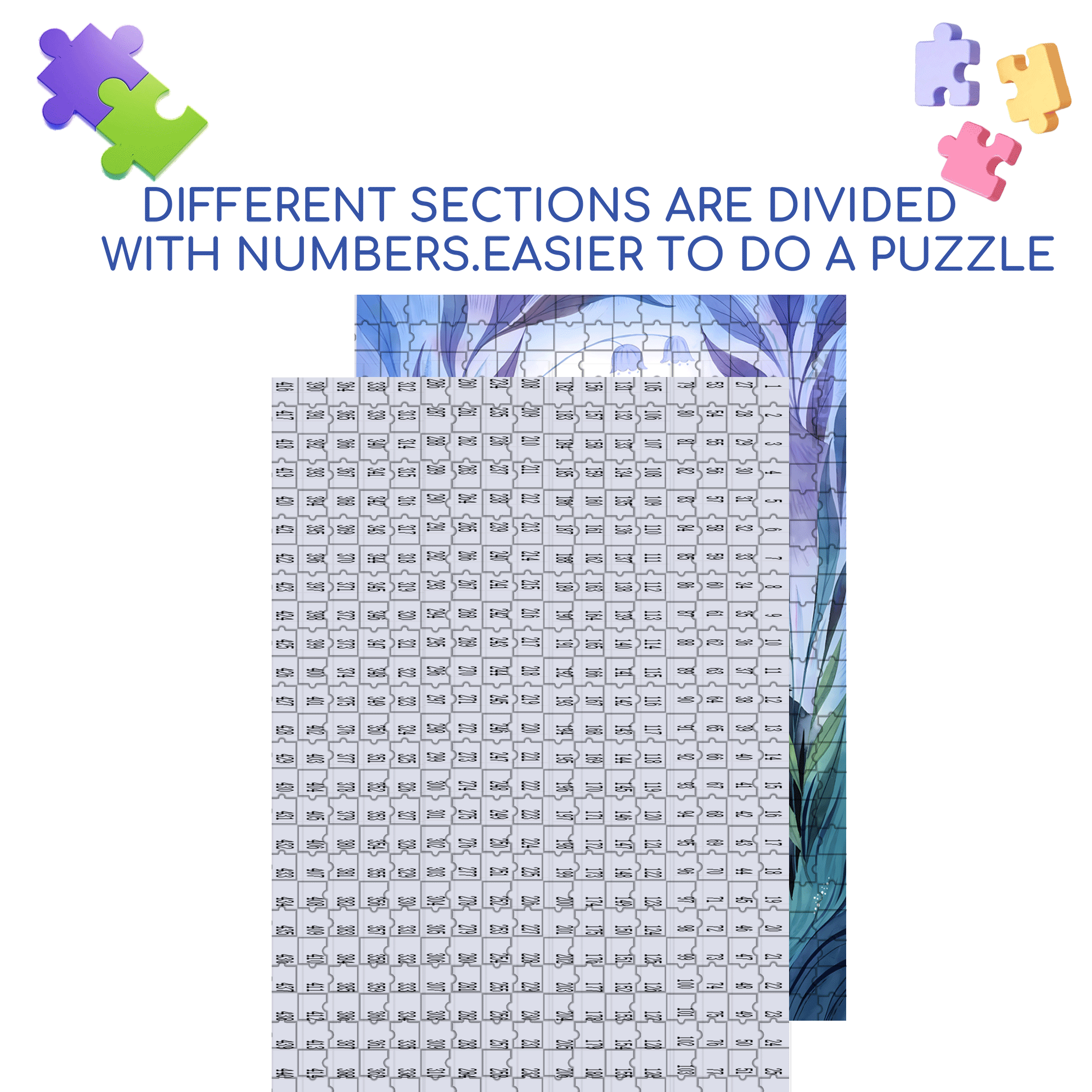 Bush Sprite 500pcs/1000pcs Jigsaw Puzzle, Scratch-Resistant, Interactive Family Game & Brain-Boosting DIY Decor, Perfect for Halloween, Christmas & New Year Gifts, Family Puzzle Game