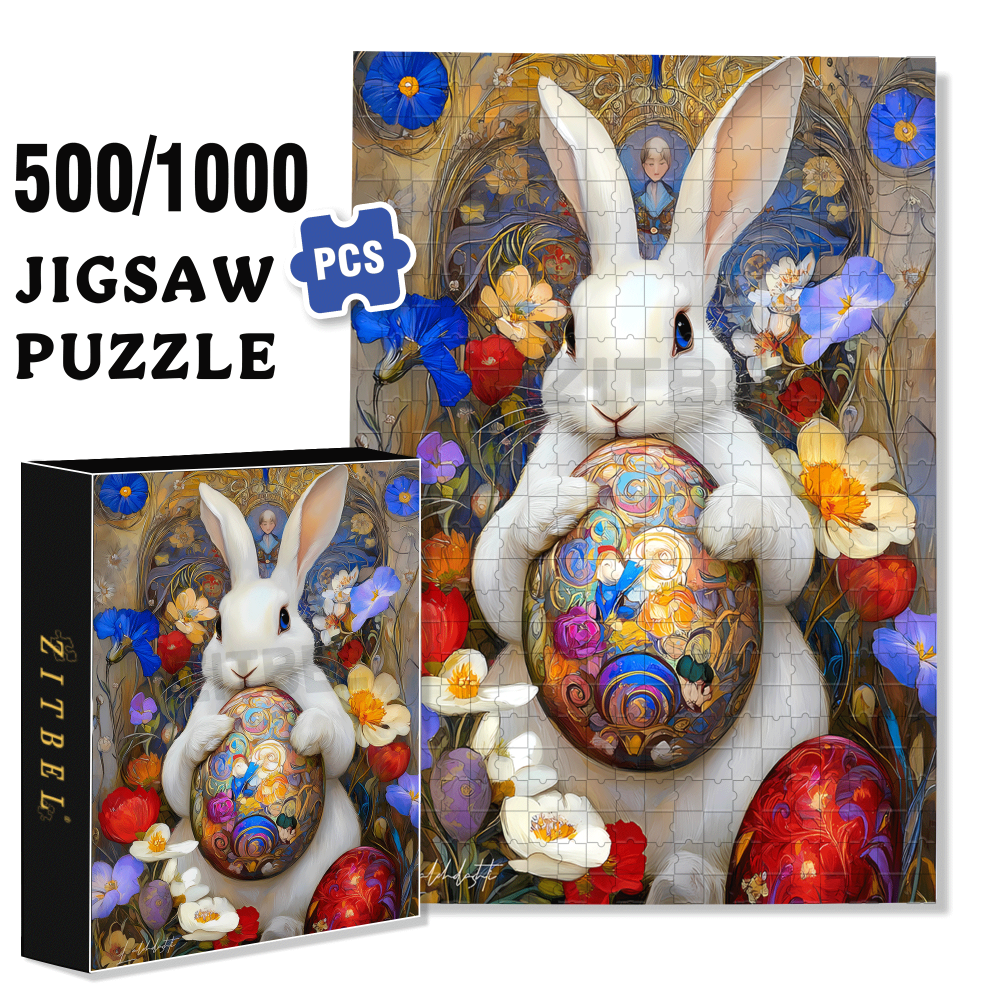Colors of the Sunrise 500pcs/1000pcs Jigsaw Puzzle, Scratch-Resistant, Interactive Family Game & Brain-Boosting DIY Decor, Perfect for Halloween, Christmas & New Year Gifts, Family Puzzle Game