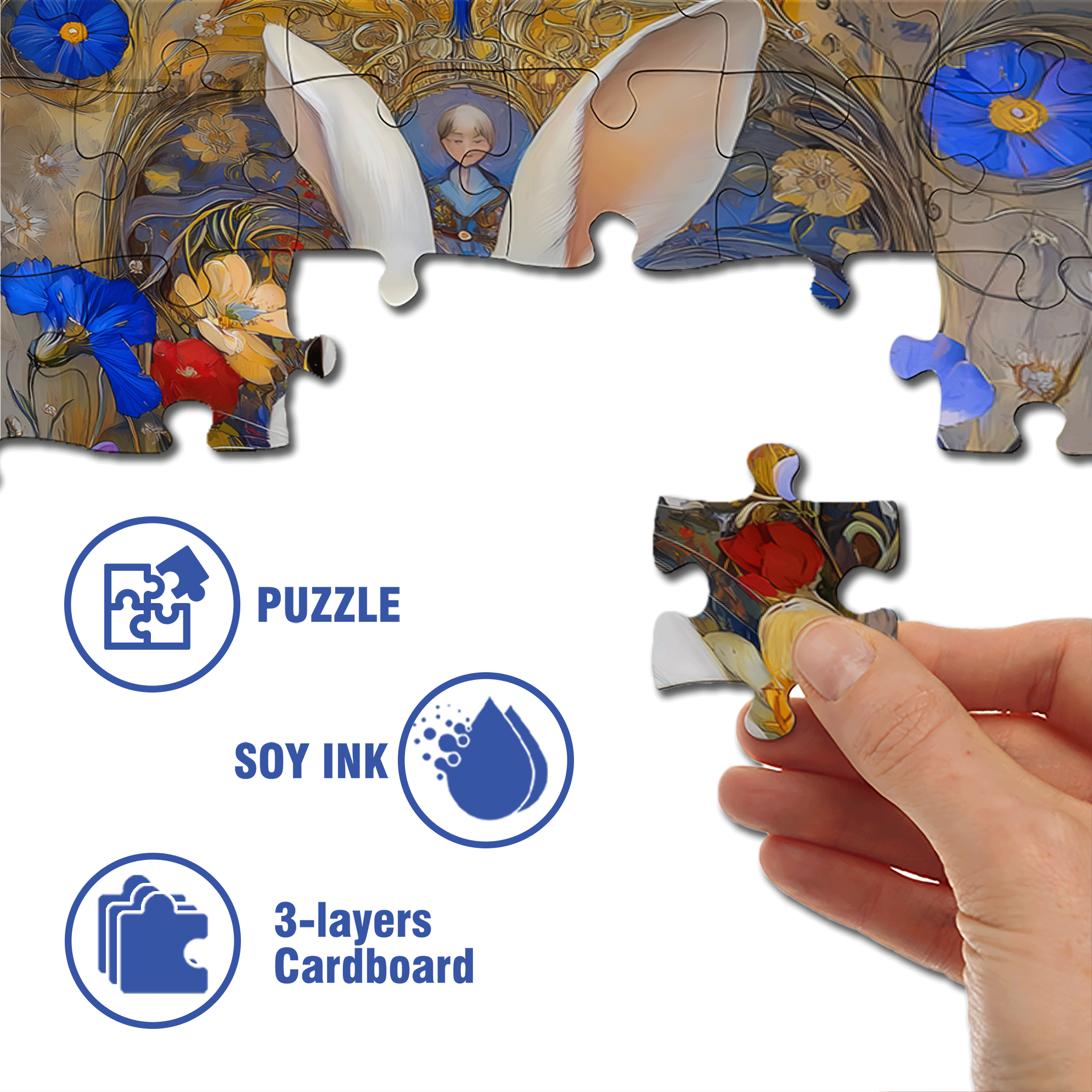 Colors of the Sunrise 500pcs/1000pcs Jigsaw Puzzle, Scratch-Resistant, Interactive Family Game & Brain-Boosting DIY Decor, Perfect for Halloween, Christmas & New Year Gifts, Family Puzzle Game