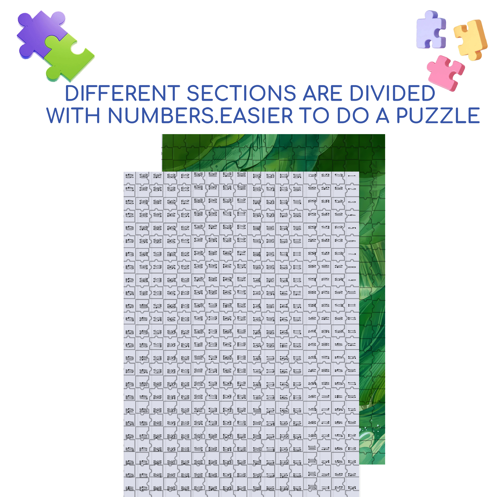 Firefly Tribe 500pcs/1000pcs Jigsaw Puzzle, Scratch-Resistant, Interactive Family Game & Brain-Boosting DIY Decor, Perfect for Halloween, Christmas & New Year Gifts, Family Puzzle Game