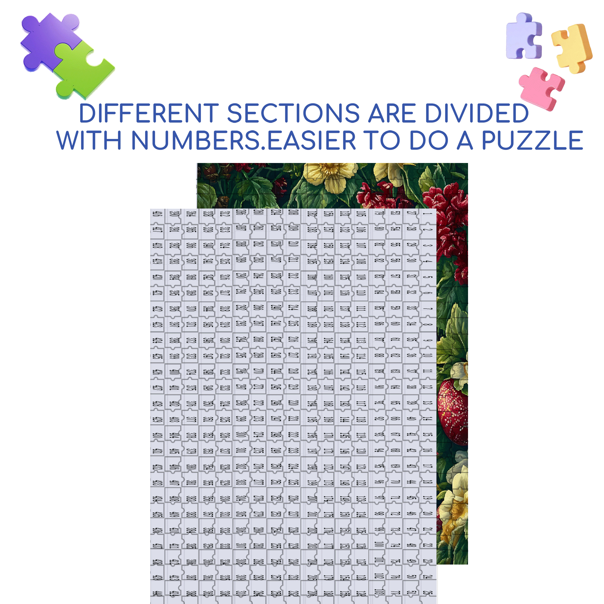 Happy To Be Born 500pcs/1000pcs Jigsaw Puzzle, Scratch-Resistant, Interactive Family Game & Brain-Boosting DIY Decor, Perfect for Halloween, Christmas & New Year Gifts, Family Puzzle Game