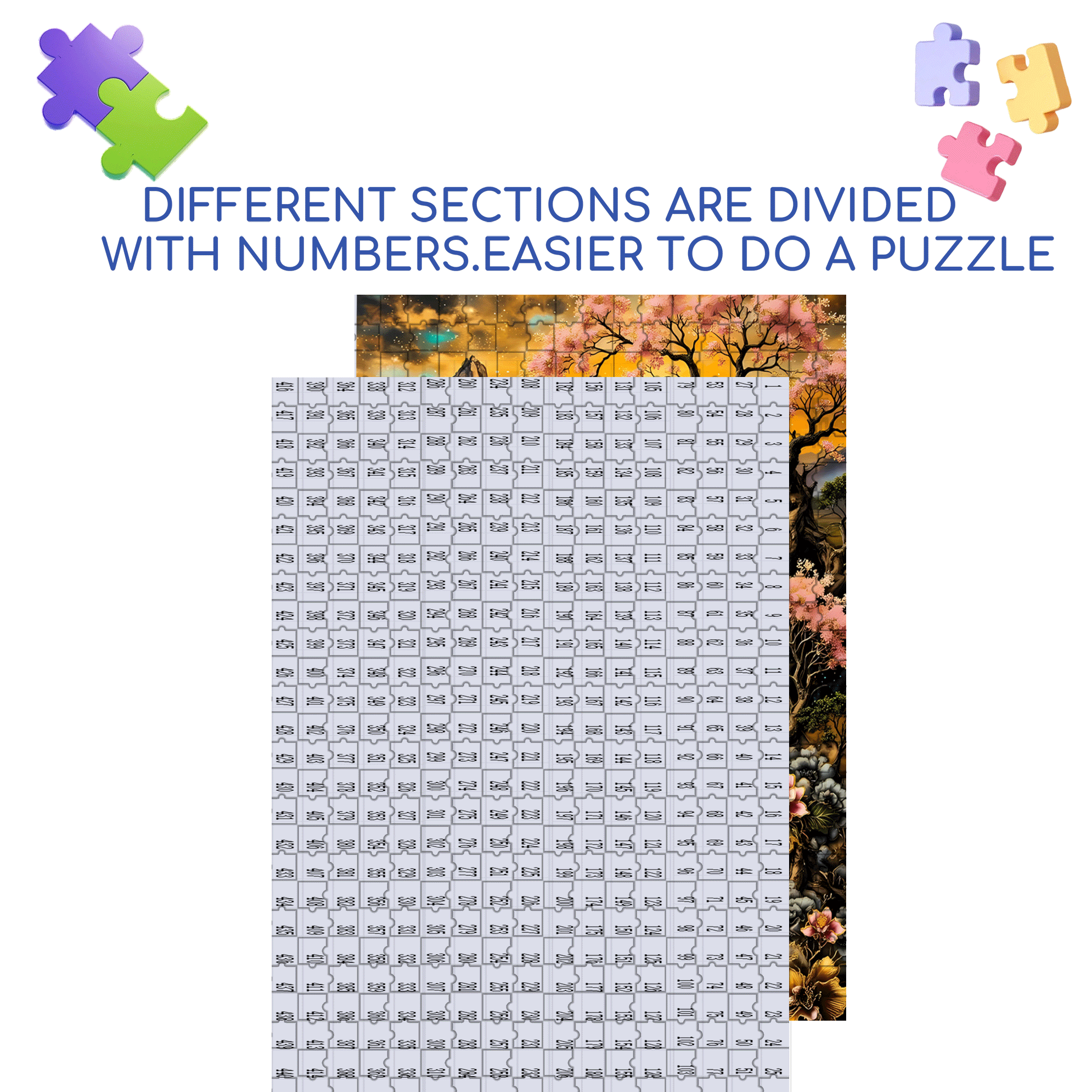 Magnificent Peacock 500pcs/1000pcs Jigsaw Puzzle, Scratch-Resistant, Interactive Family Game & Brain-Boosting DIY Decor, Perfect for Halloween, Christmas & New Year Gifts, Family Puzzle Game