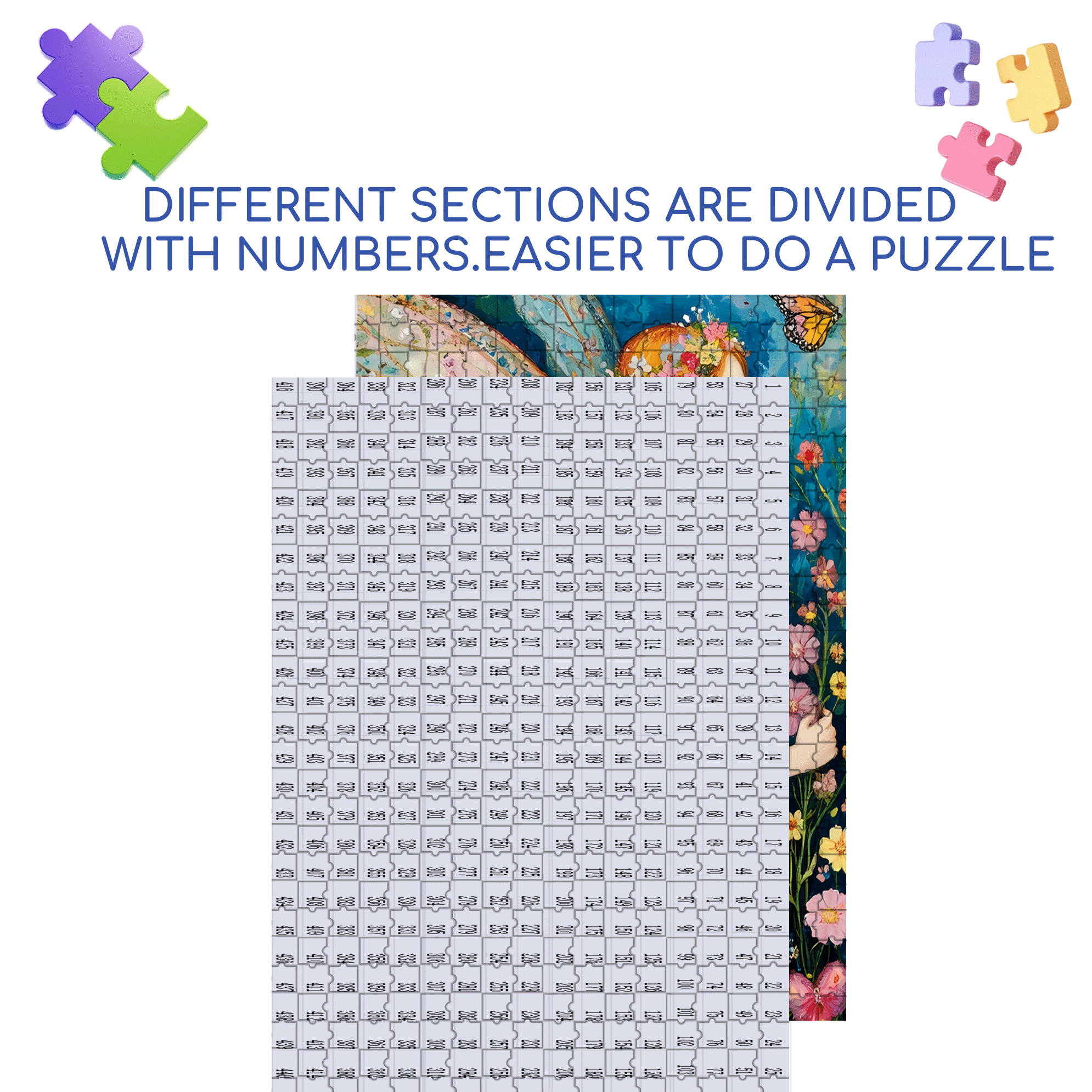 Red-haired Elf 500pcs/1000pcs Jigsaw Puzzle, Scratch-Resistant, Interactive Family Game & Brain-Boosting DIY Decor, Perfect for Halloween, Christmas & New Year Gifts, Family Puzzle Game