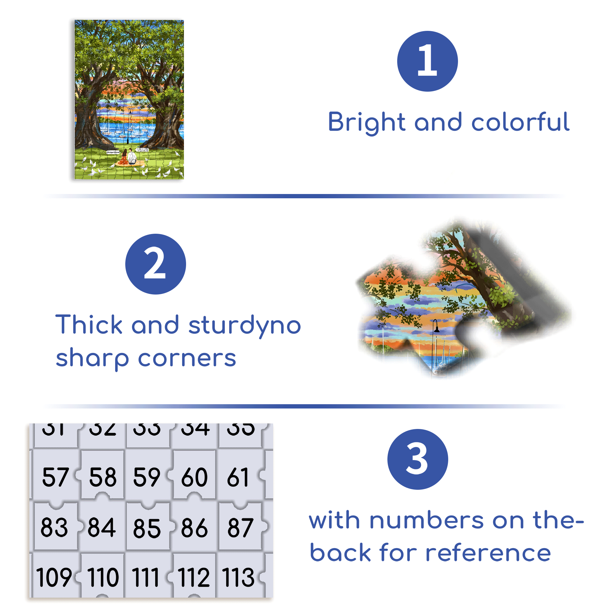 Dusk By The Lake 500pcs/1000pcs Jigsaw Puzzle, Scratch-Resistant, Interactive Family Game & Brain-Boosting DIY Decor, Perfect for Halloween, Christmas & New Year Gifts, Family Puzzle Game