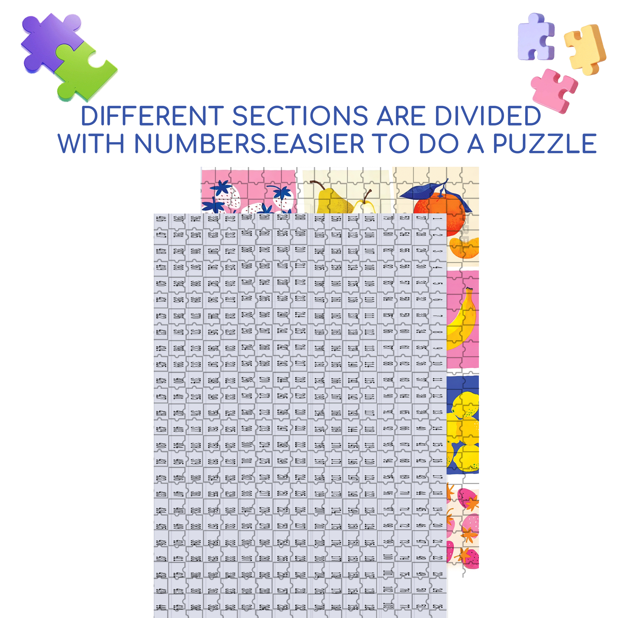 Fresh And Pleasant Atmosphere Of Life 500pcs/1000pcs Jigsaw Puzzle, Scratch-Resistant, Interactive Family Game & Brain-Boosting DIY Decor, Perfect for Halloween, Christmas & New Year Gifts, Family Puzzle Game