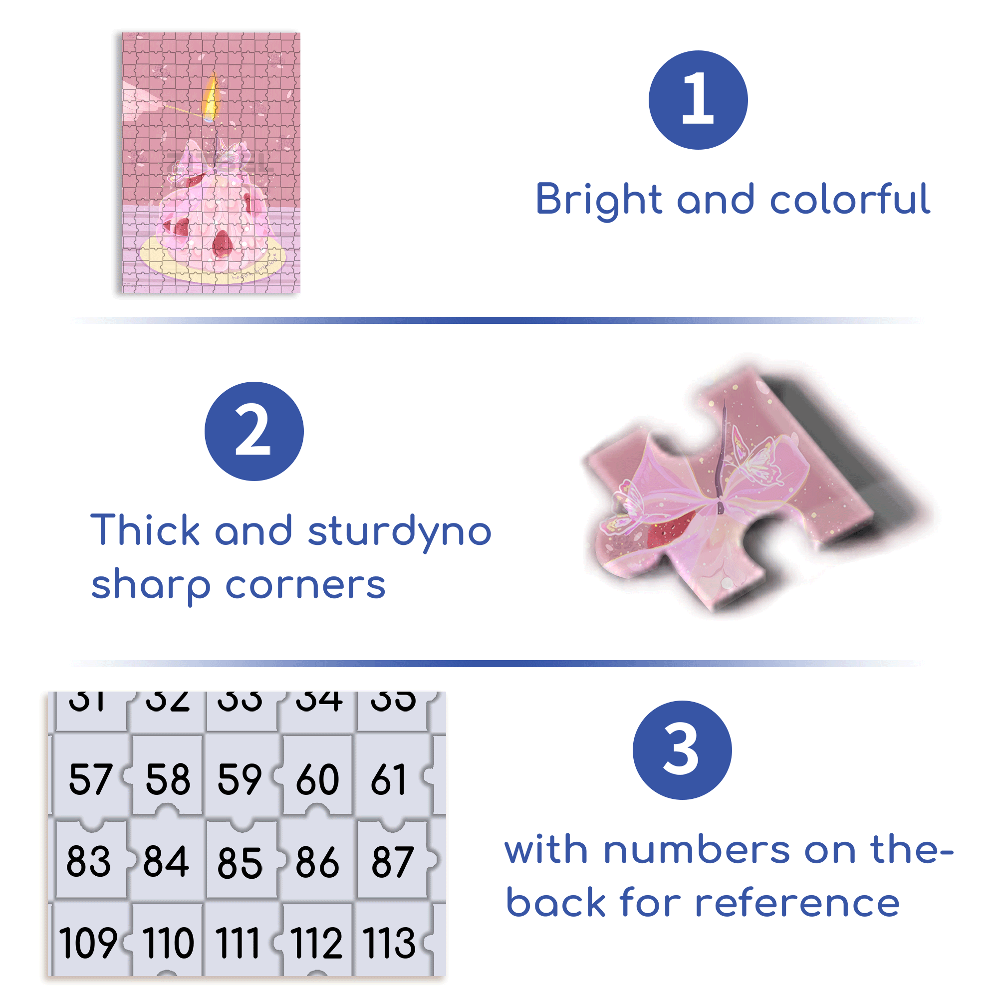 Make a wish! Darling 500pcs/1000pcs Jigsaw Puzzle, Scratch-Resistant, Interactive Family Game & Brain-Boosting DIY Decor, Perfect for Halloween, Christmas & New Year Gifts, Family Puzzle Game