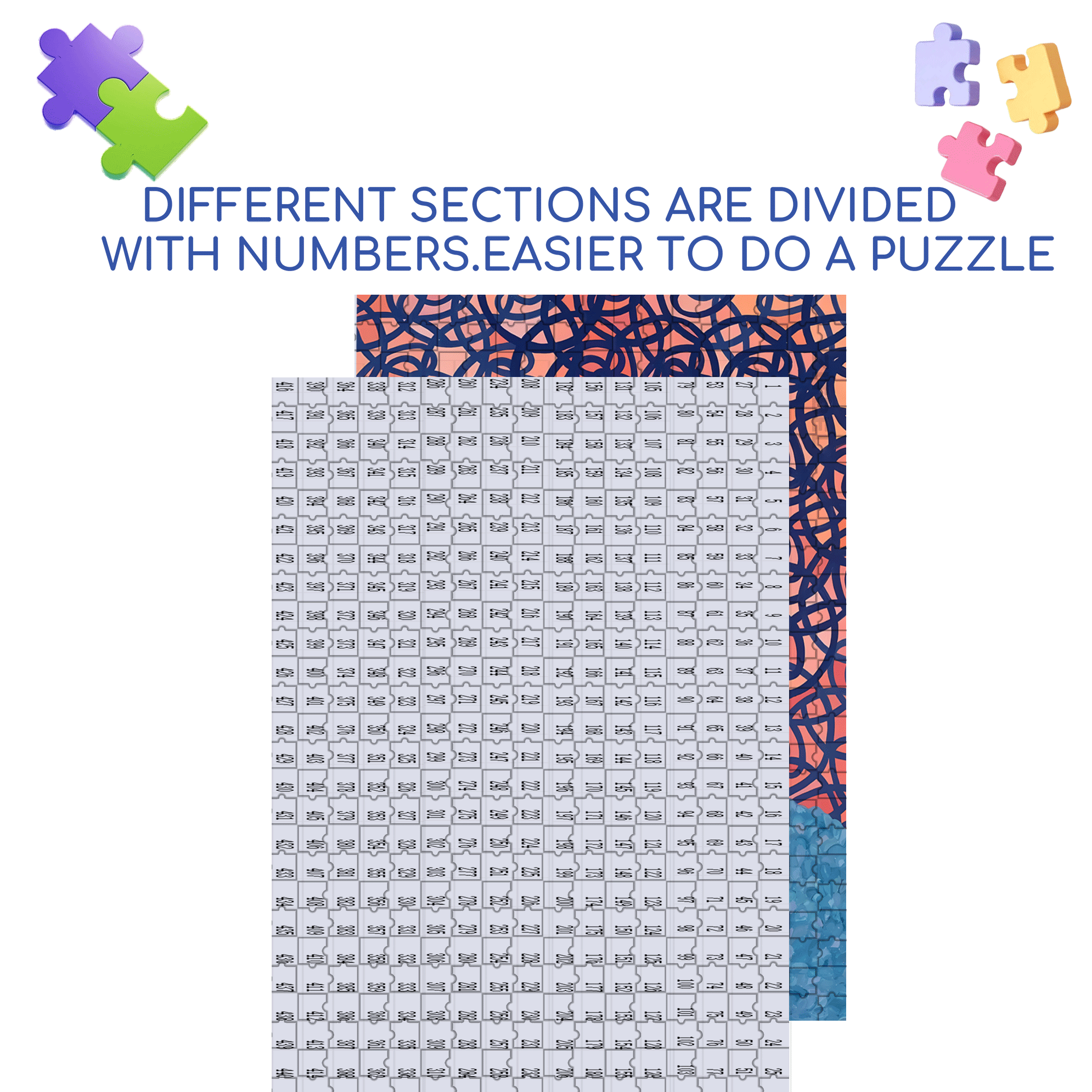 Secret World Within the Bottle 500pcs/1000pcs Jigsaw Puzzle, Scratch-Resistant, Interactive Family Game & Brain-Boosting DIY Decor, Perfect for Halloween, Christmas & New Year Gifts, Family Puzzle Game