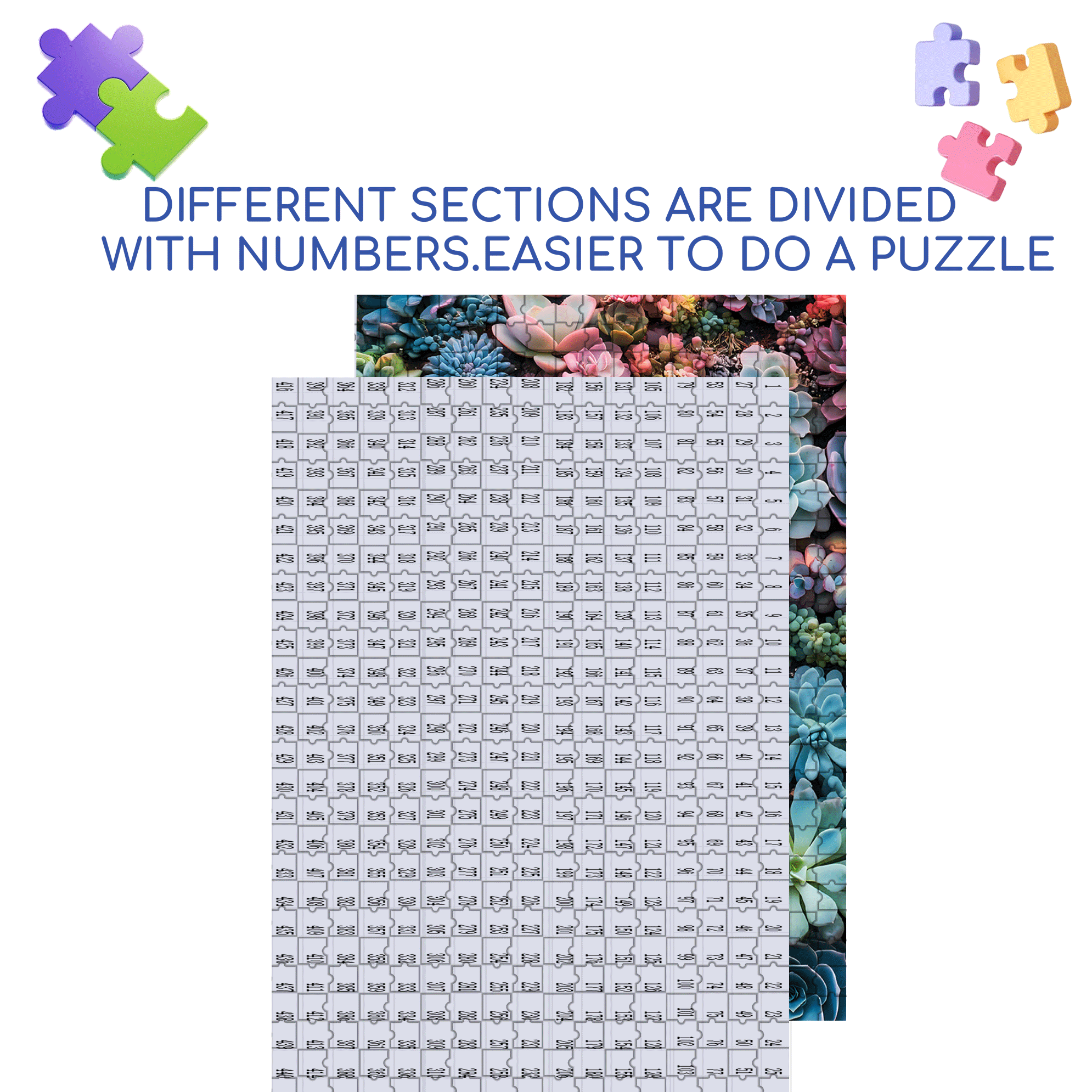Springtime Gowns and Fabrics 500pcs/1000pcs Jigsaw Puzzle, Scratch-Resistant, Interactive Family Game & Brain-Boosting DIY Decor, Perfect for Halloween, Christmas & New Year Gifts, Family Puzzle Game