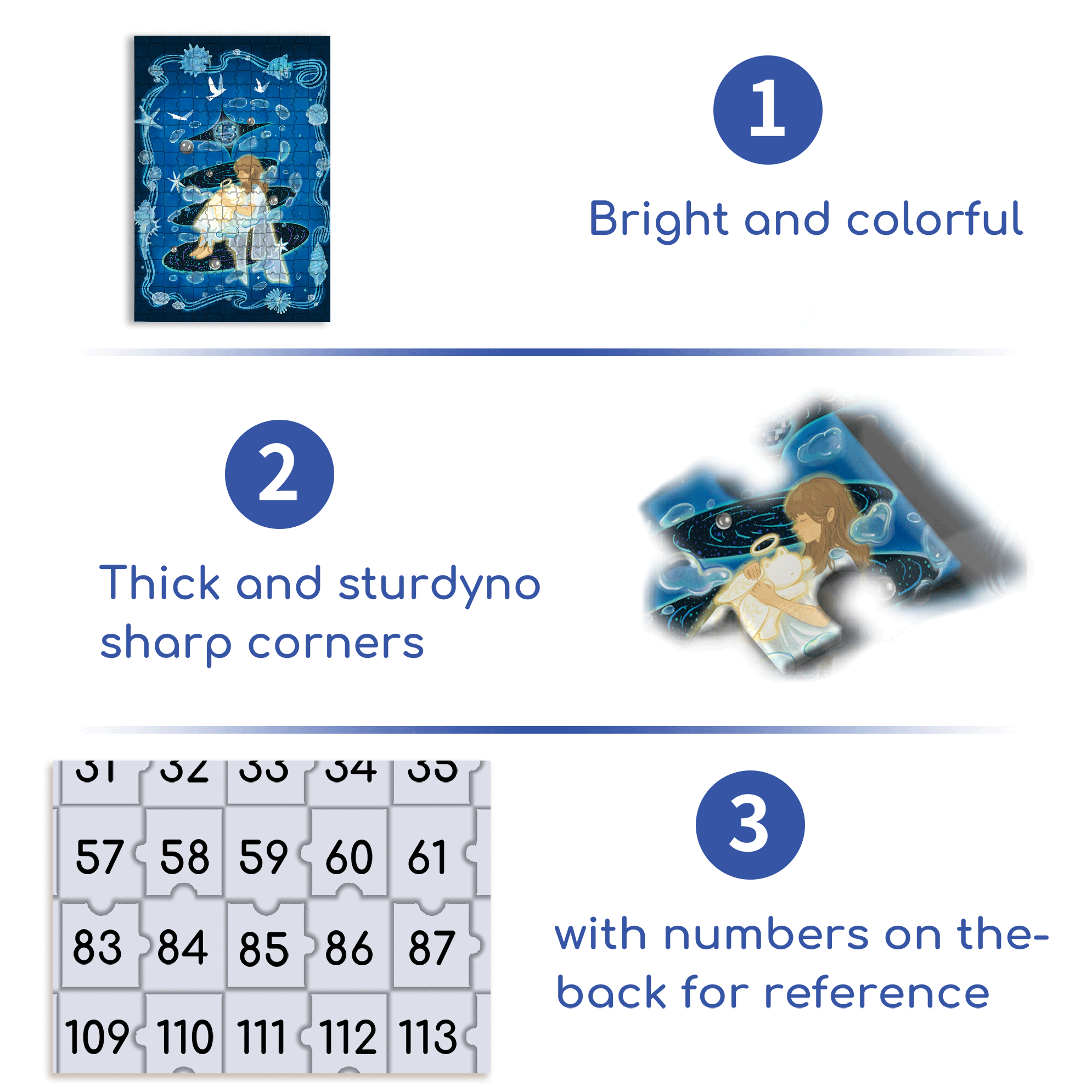 The Quiet And Peaceful Night 500pcs/1000pcs Jigsaw Puzzle, Scratch-Resistant, Interactive Family Game & Brain-Boosting DIY Decor, Perfect for Halloween, Christmas & New Year Gifts, Family Puzzle Game