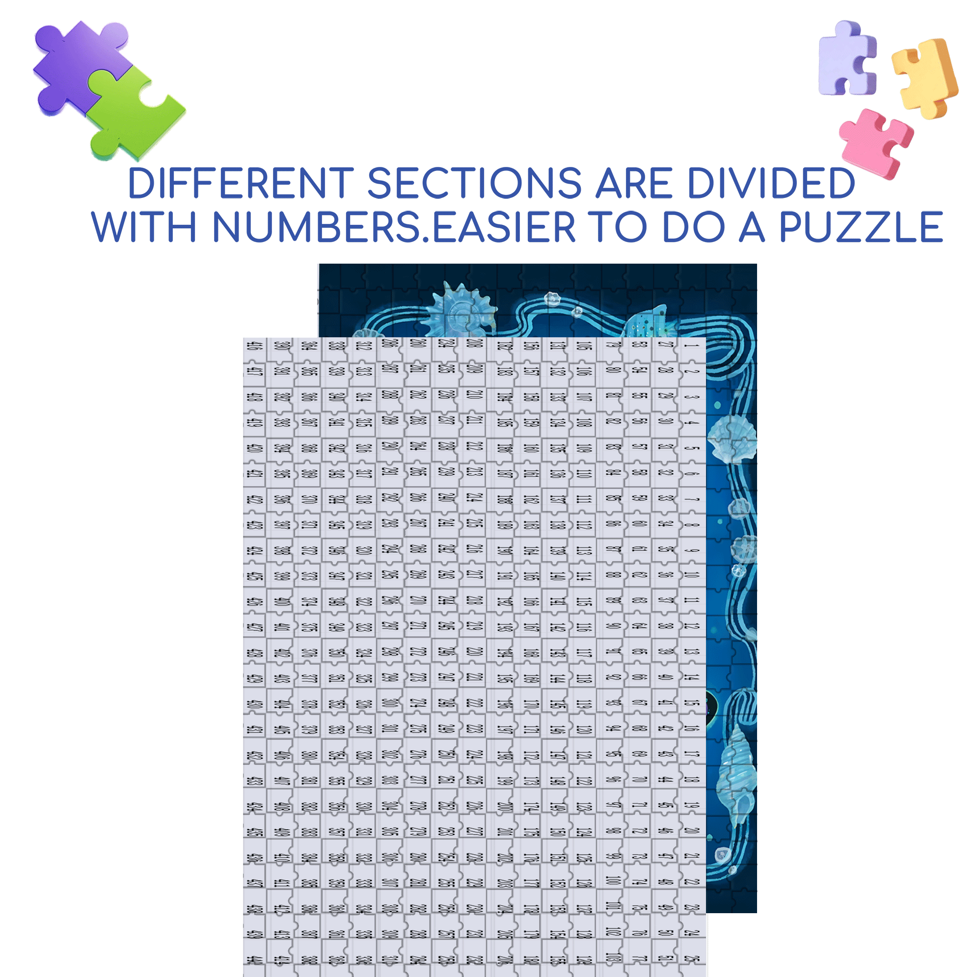 The Quiet And Peaceful Night 500pcs/1000pcs Jigsaw Puzzle, Scratch-Resistant, Interactive Family Game & Brain-Boosting DIY Decor, Perfect for Halloween, Christmas & New Year Gifts, Family Puzzle Game